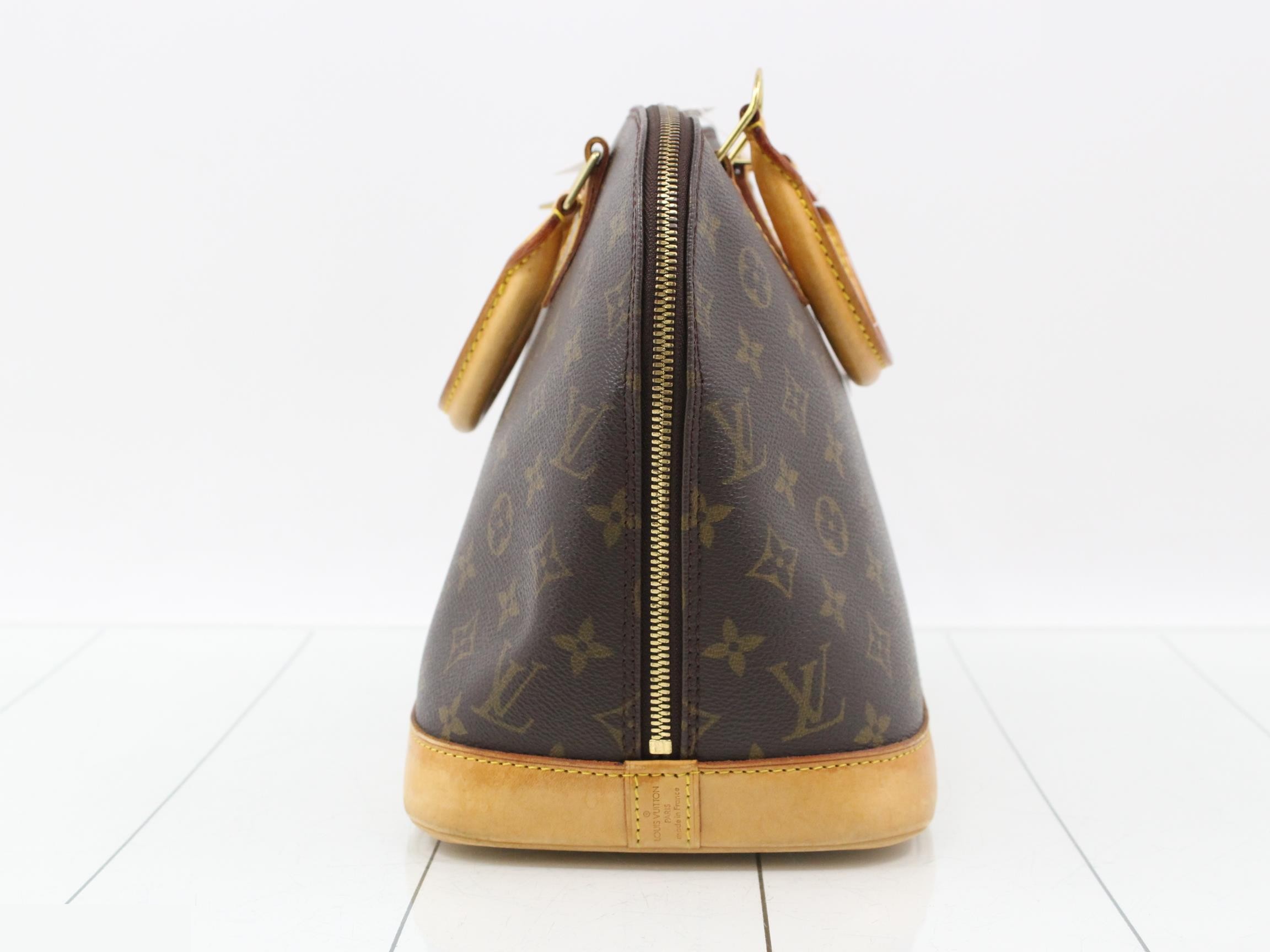 Monogram Alma handbag — view 3
