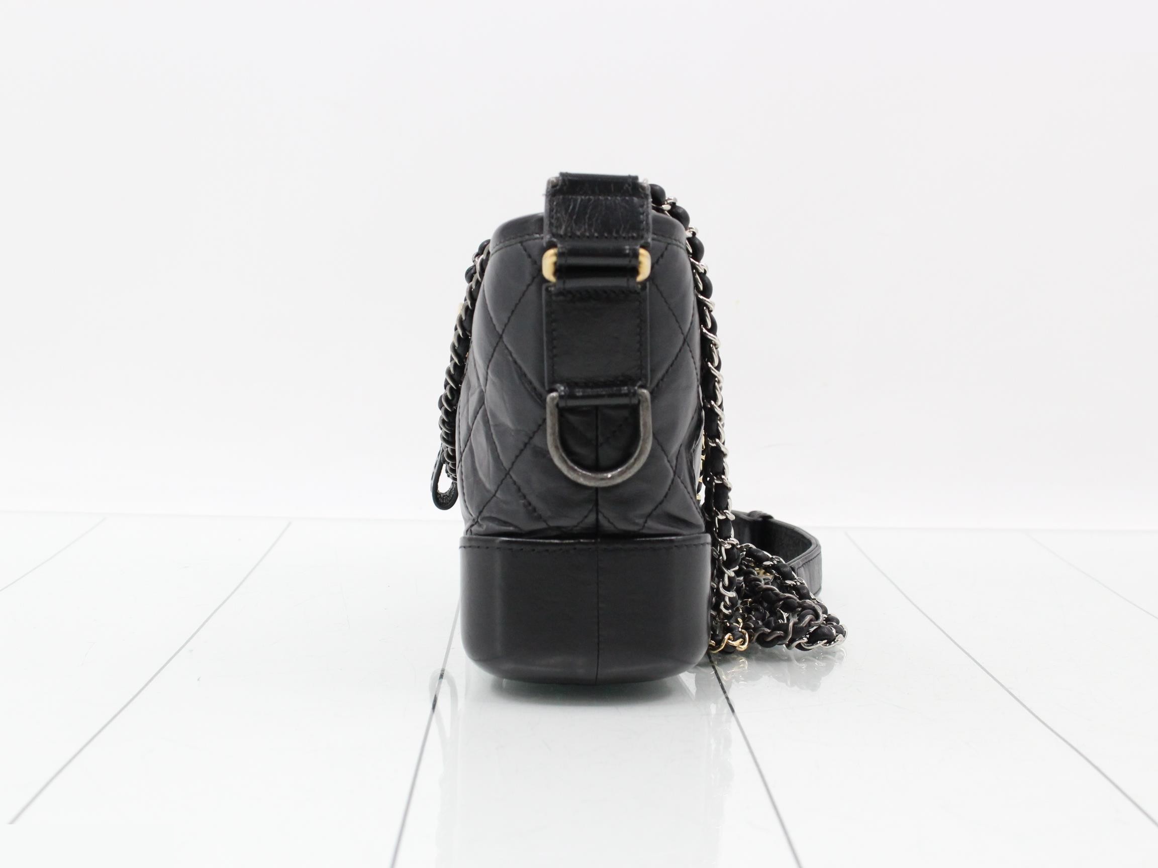 Gabrielle de Chanel Shoulder Bag, Black, Series 24 — view 3