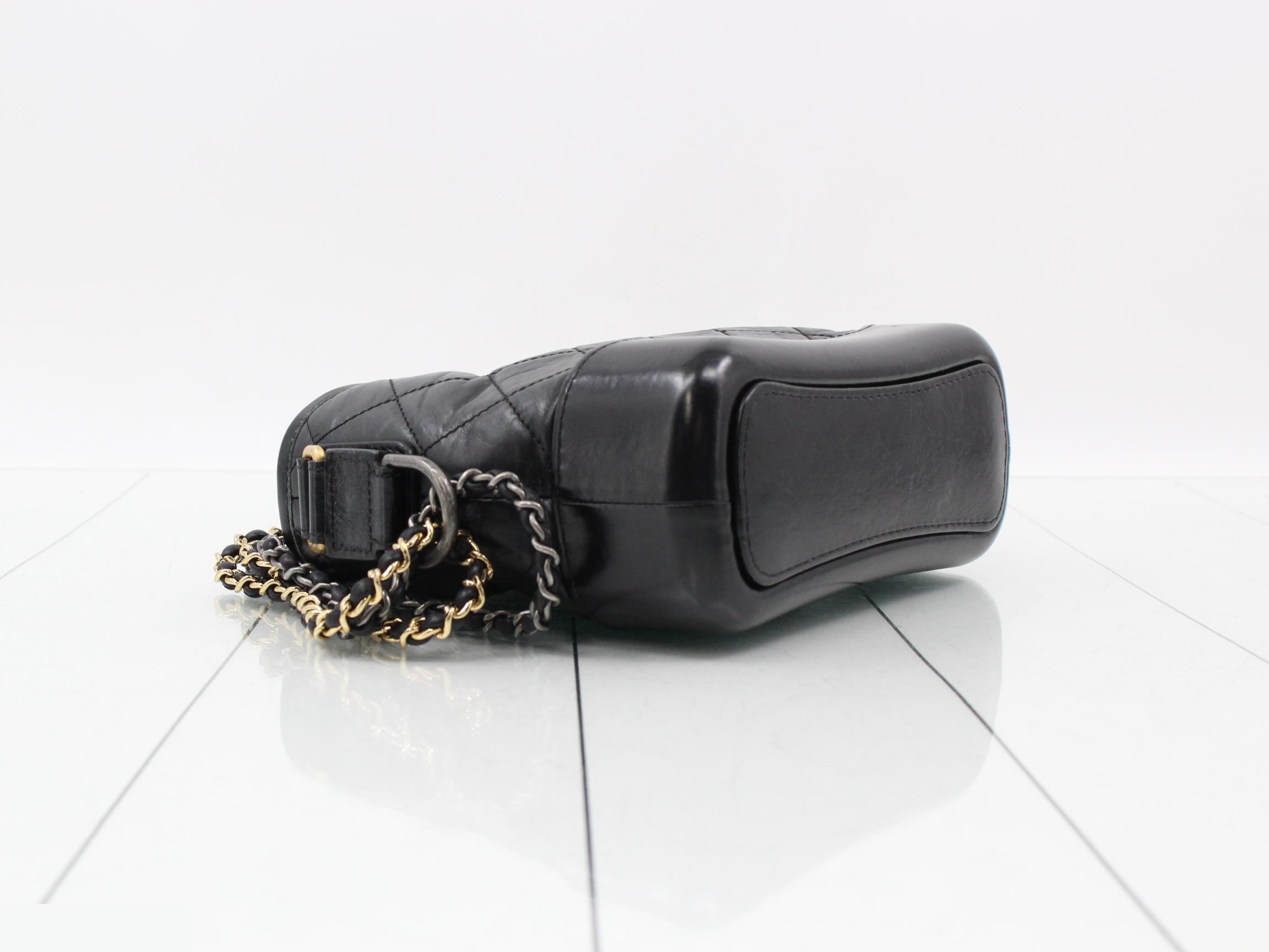 Gabrielle de Chanel Shoulder Bag, Black, Series 24 — view 5