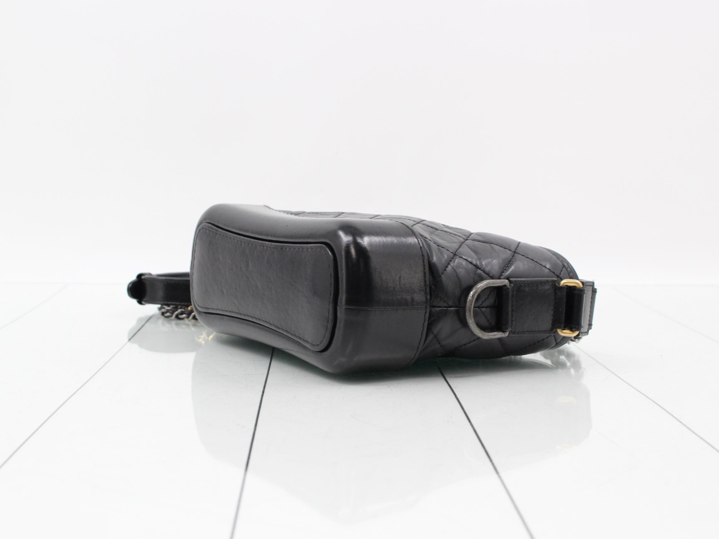 Gabrielle de Chanel Shoulder Bag, Black, Series 24 — view 6