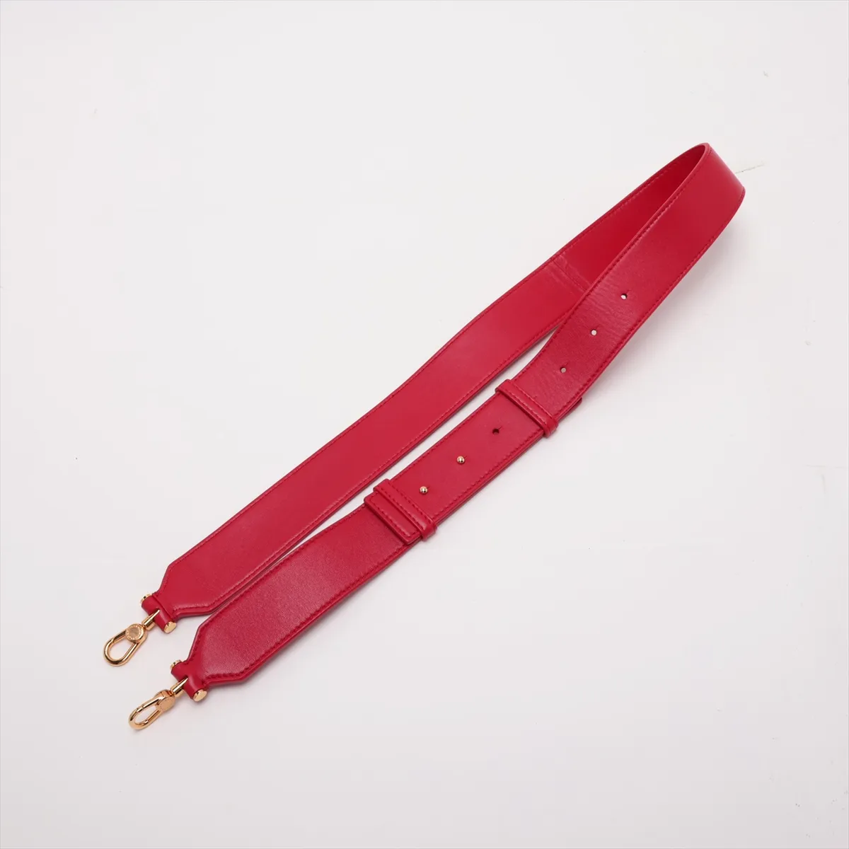 Serpenti Leather 2-Way Handbag, Red, with Mirror — view 7