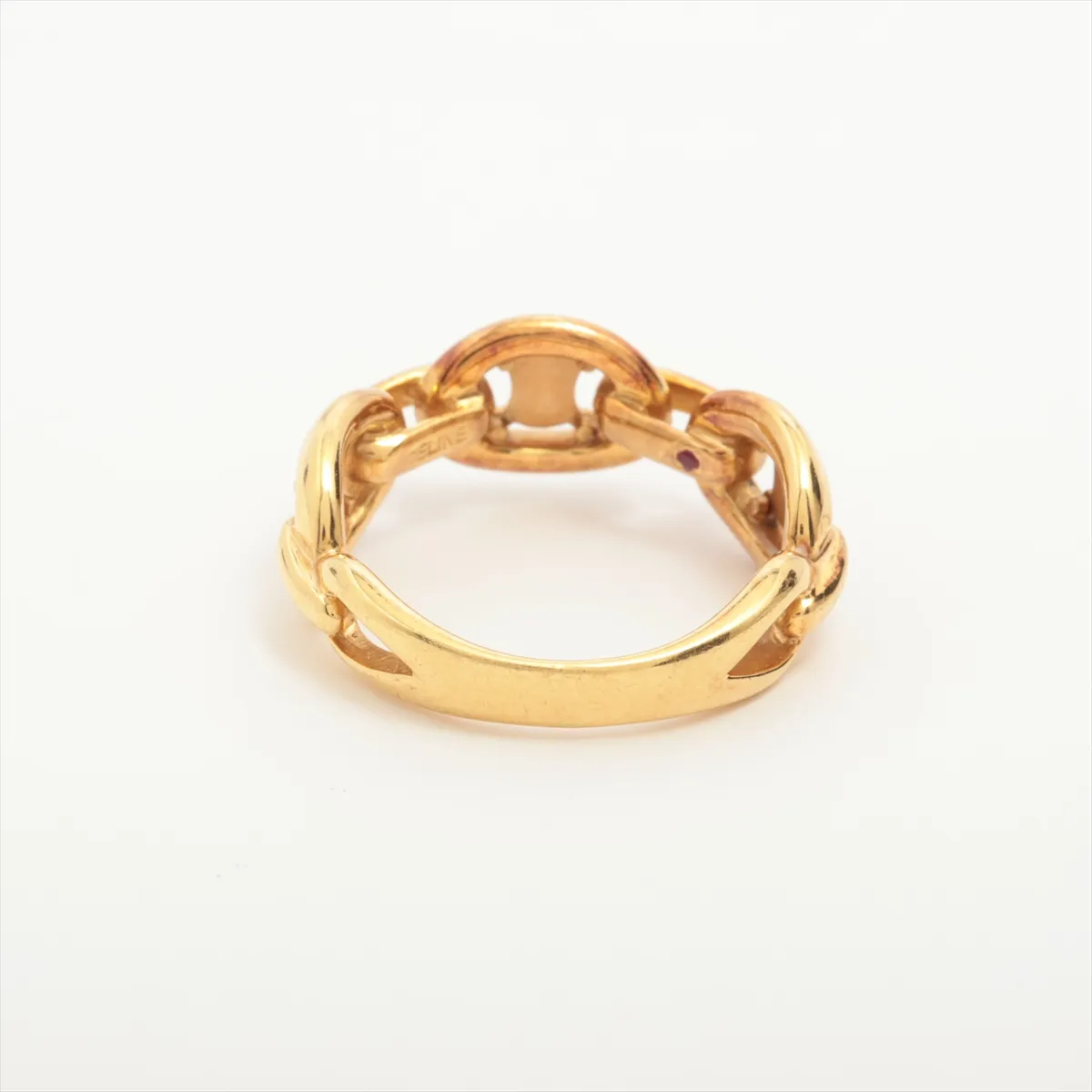 Ring 750(YG) 6.1g Metal — view 2