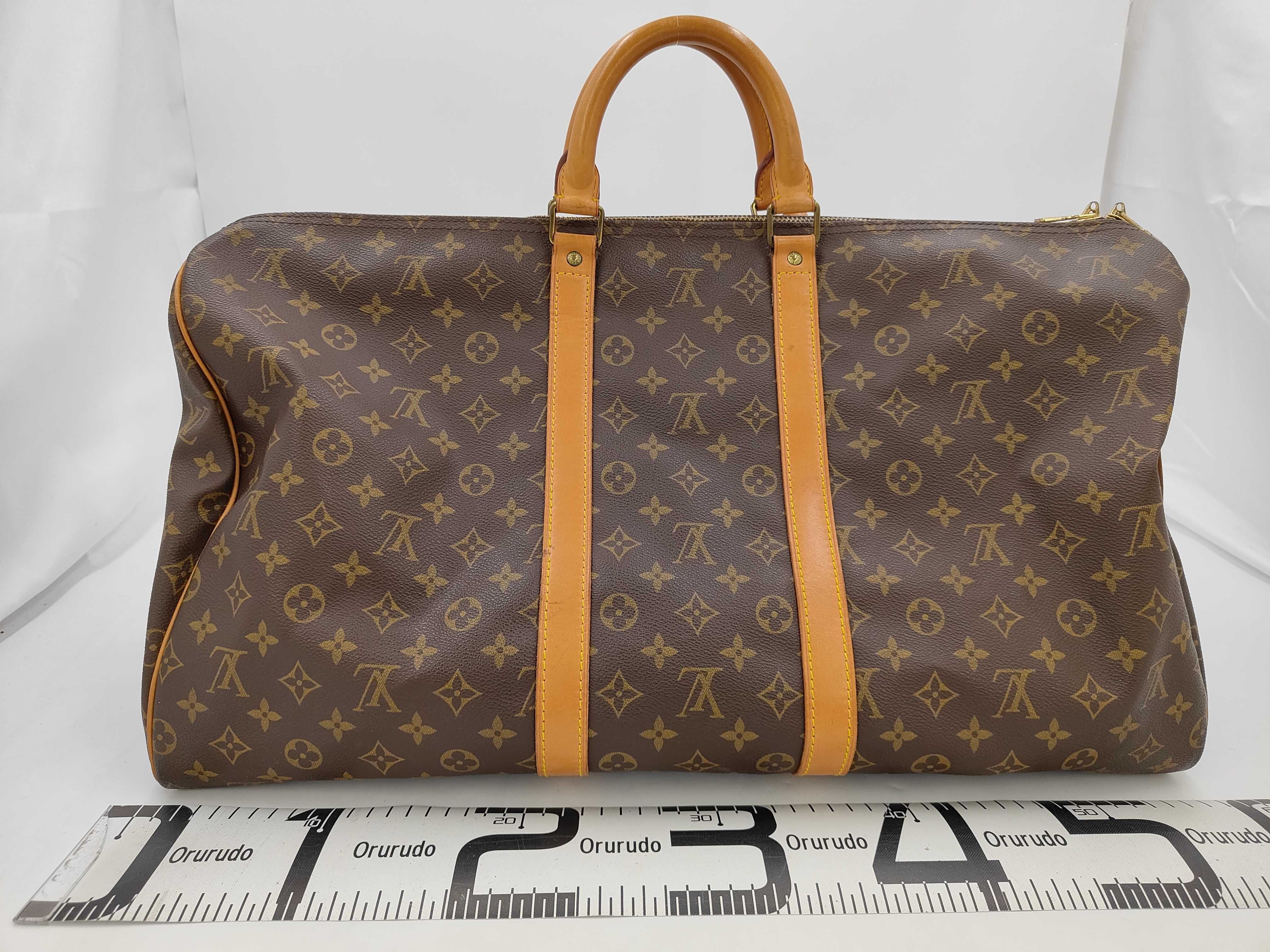 Monogram M41414 Keepall Bandoulière 55 Boston Bag — view 2