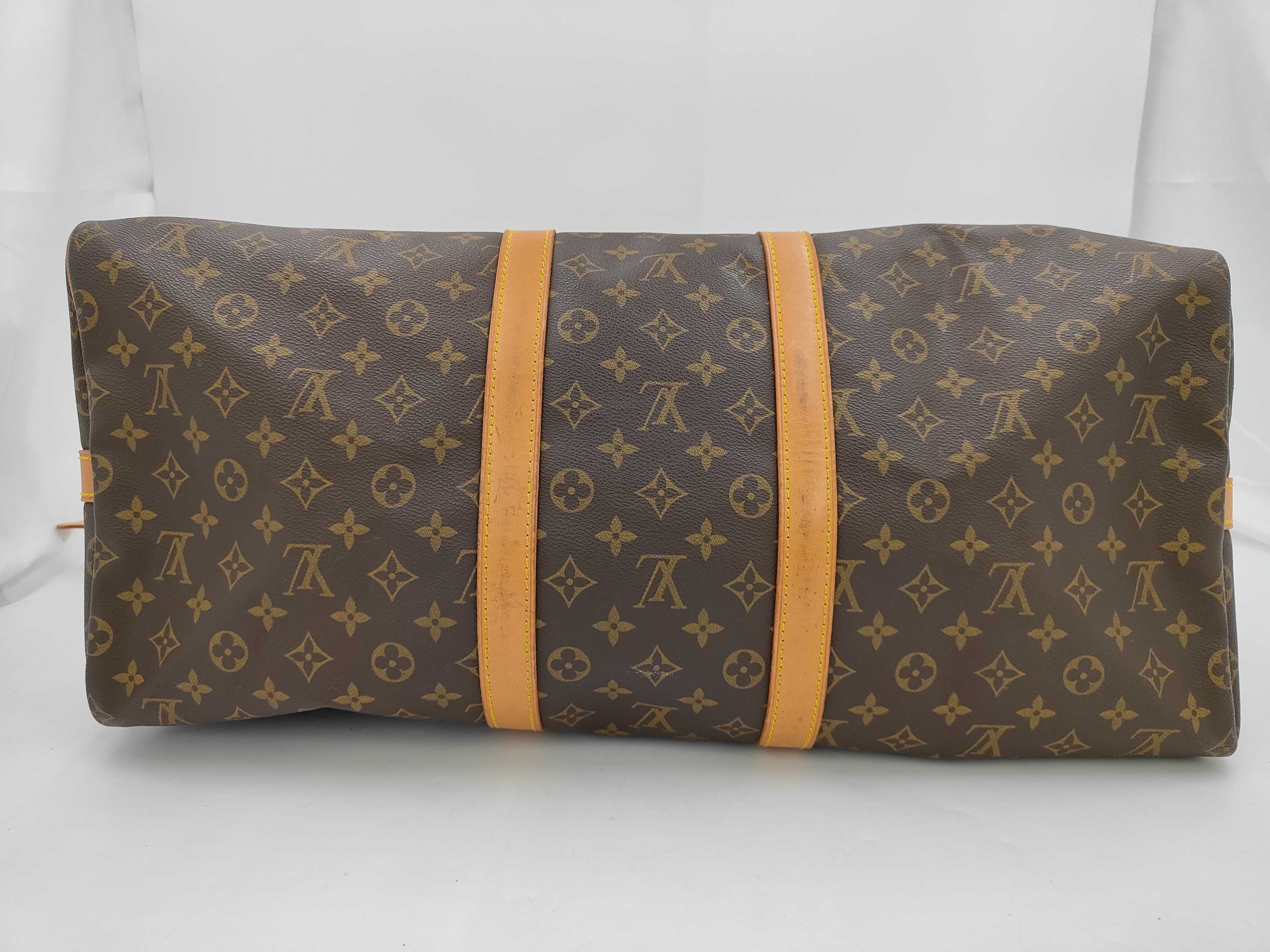 Monogram M41414 Keepall Bandoulière 55 Boston Bag — view 4