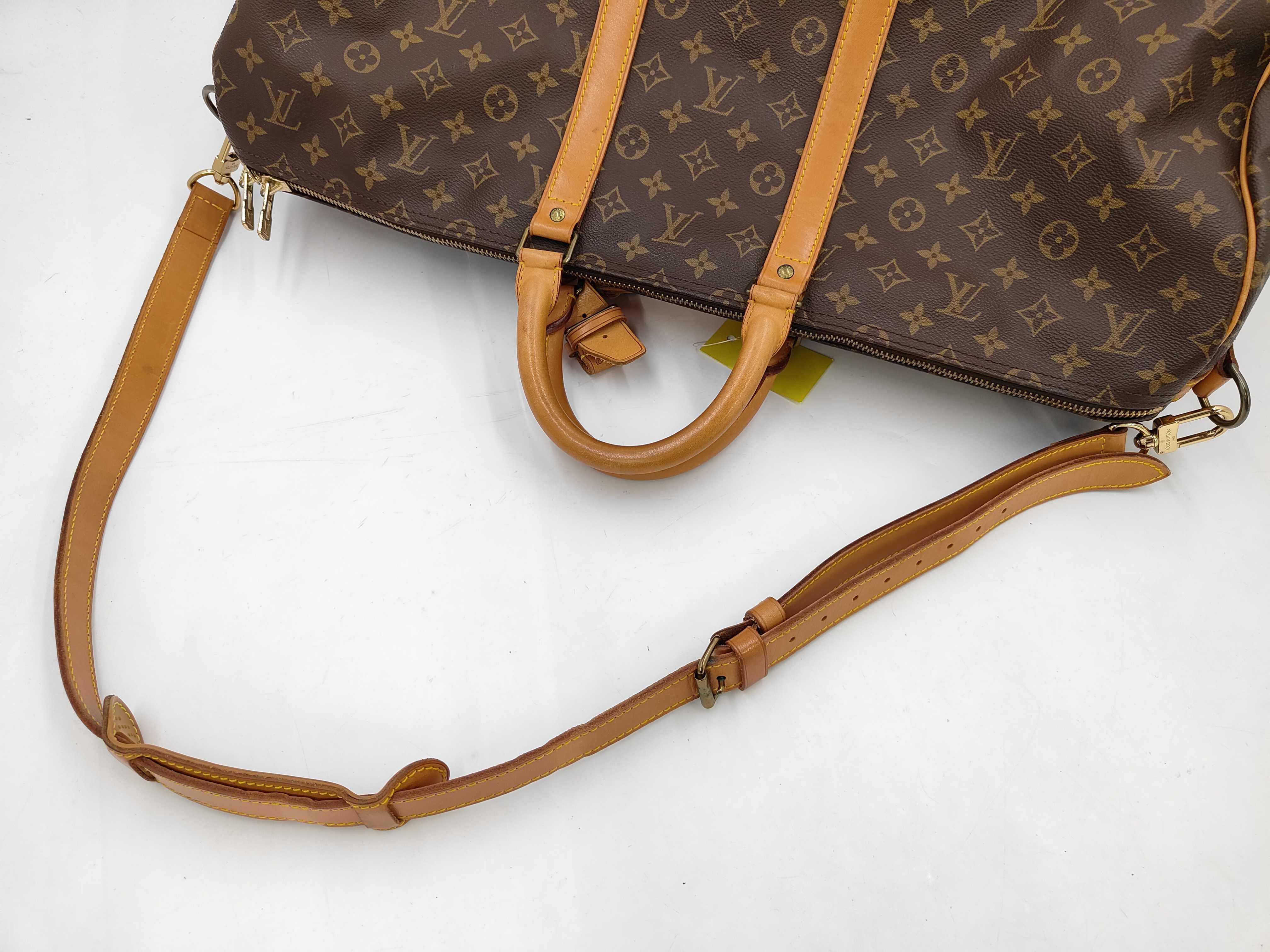 Monogram M41414 Keepall Bandoulière 55 Boston Bag — view 5