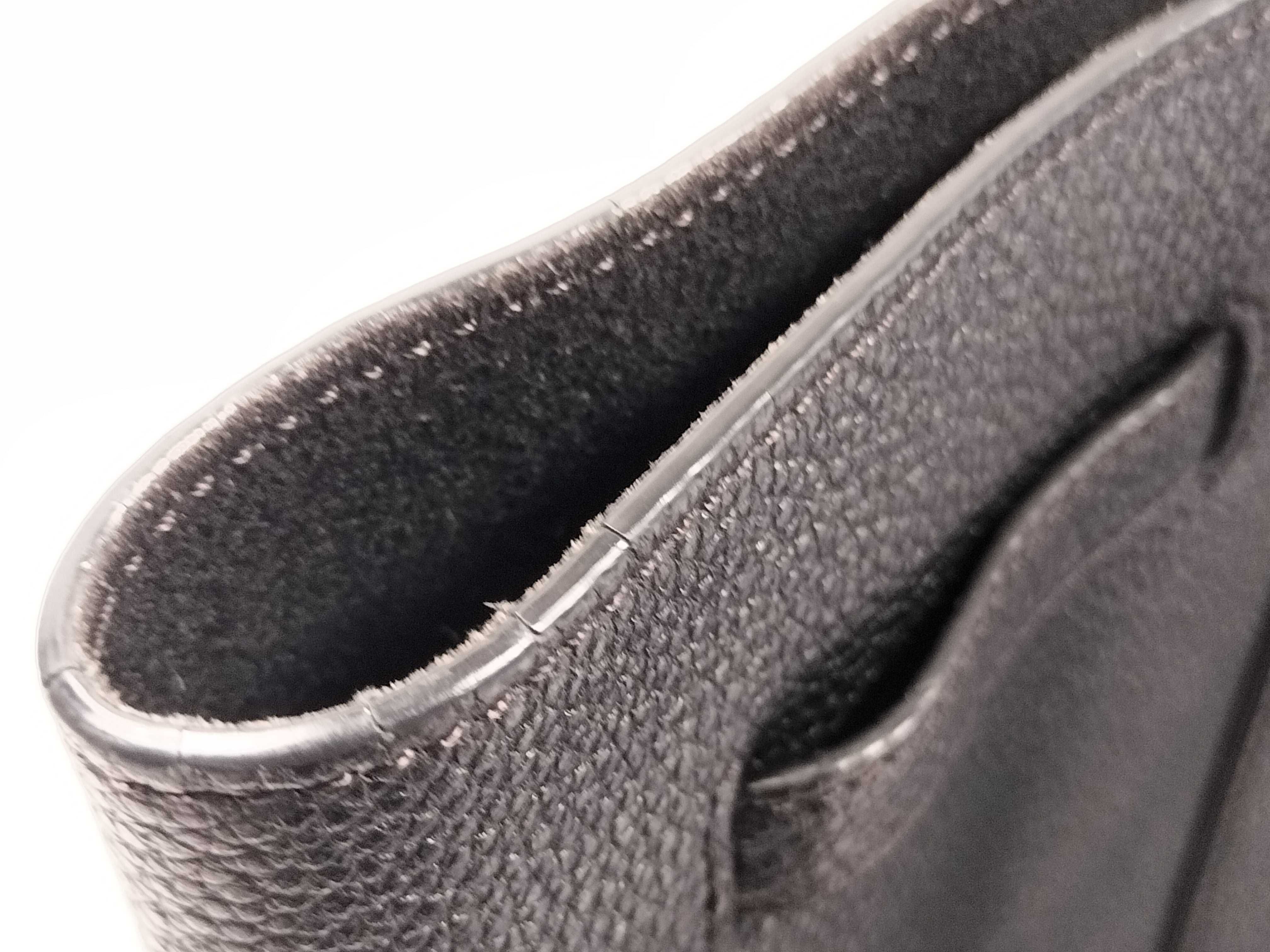 Cabas Phantom Medium Leather Tote Bag, Black Tote Bag — view 15