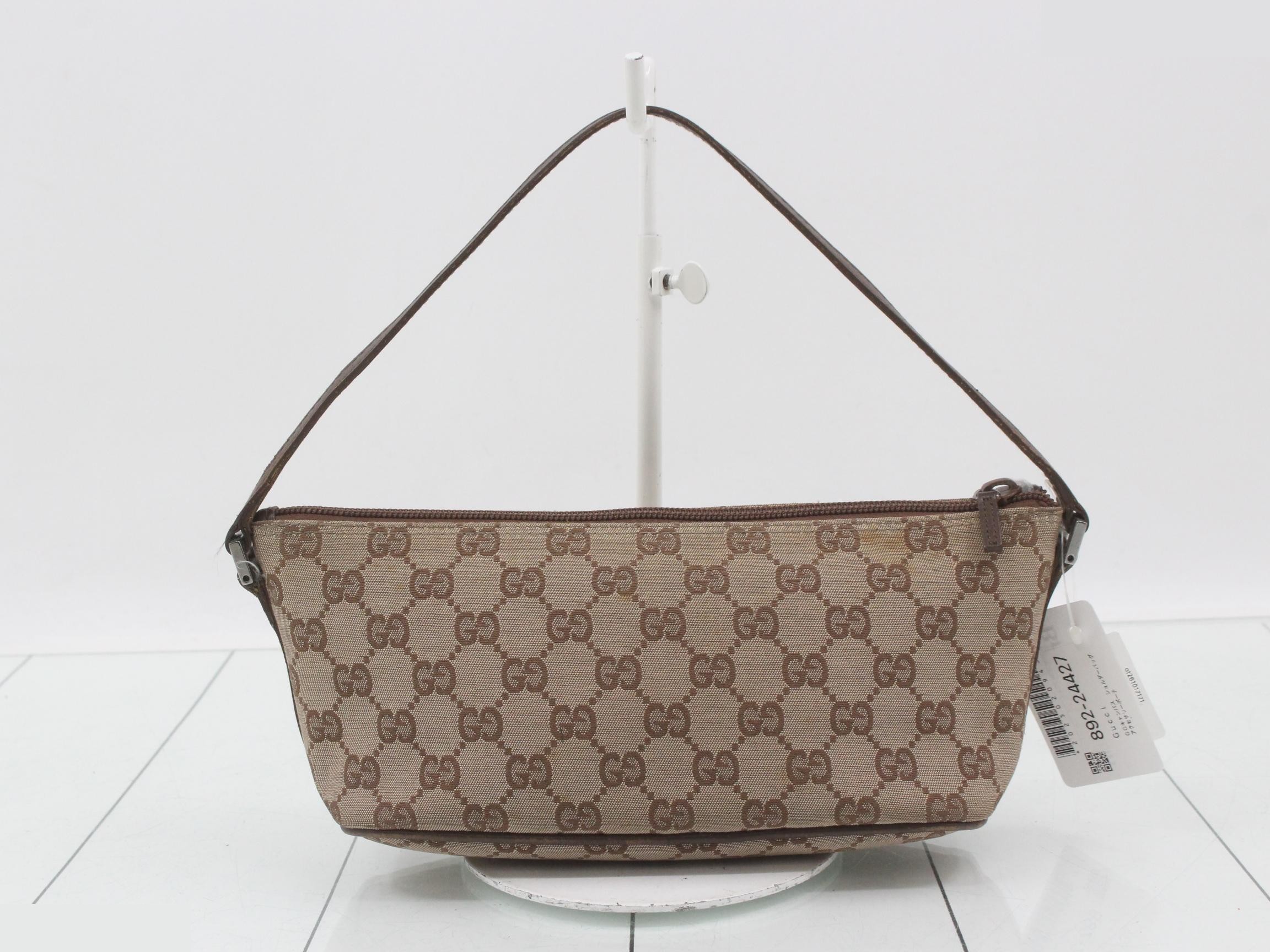 GG Canvas Shoulder Bag Accessory Pouch — view 2