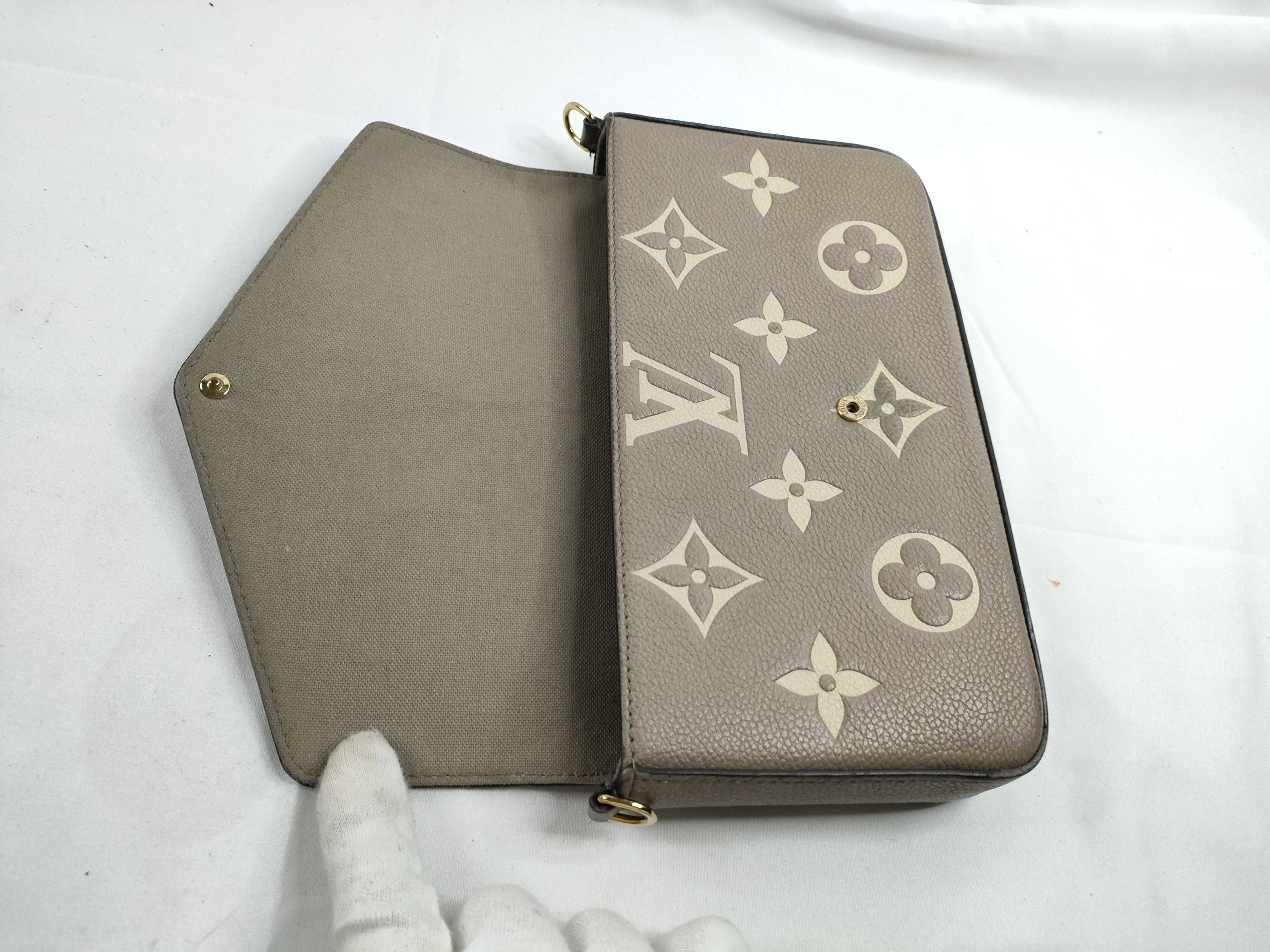 Monogram Empreinte Bicolor Monogram Empreinte Pochette Felicie M82610 Shoulder Bag — view 7