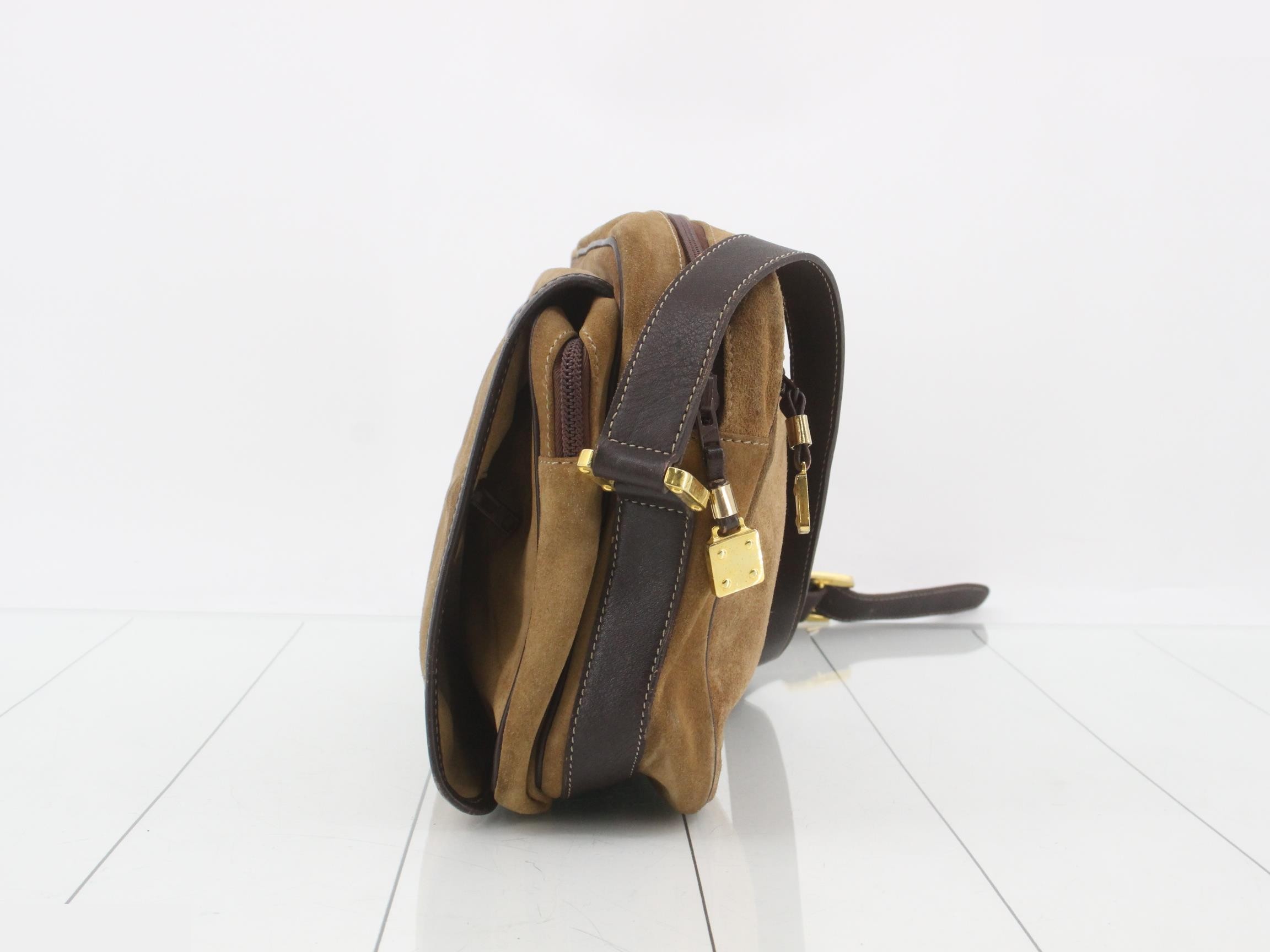 Suede shoulder bag — view 3