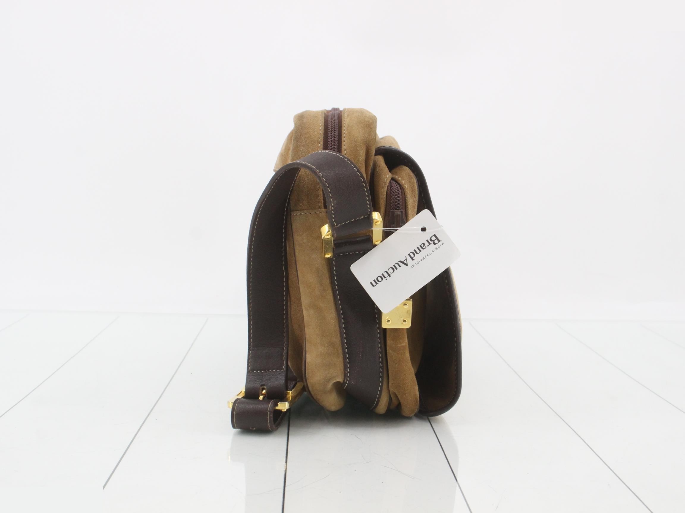 Suede shoulder bag — view 4