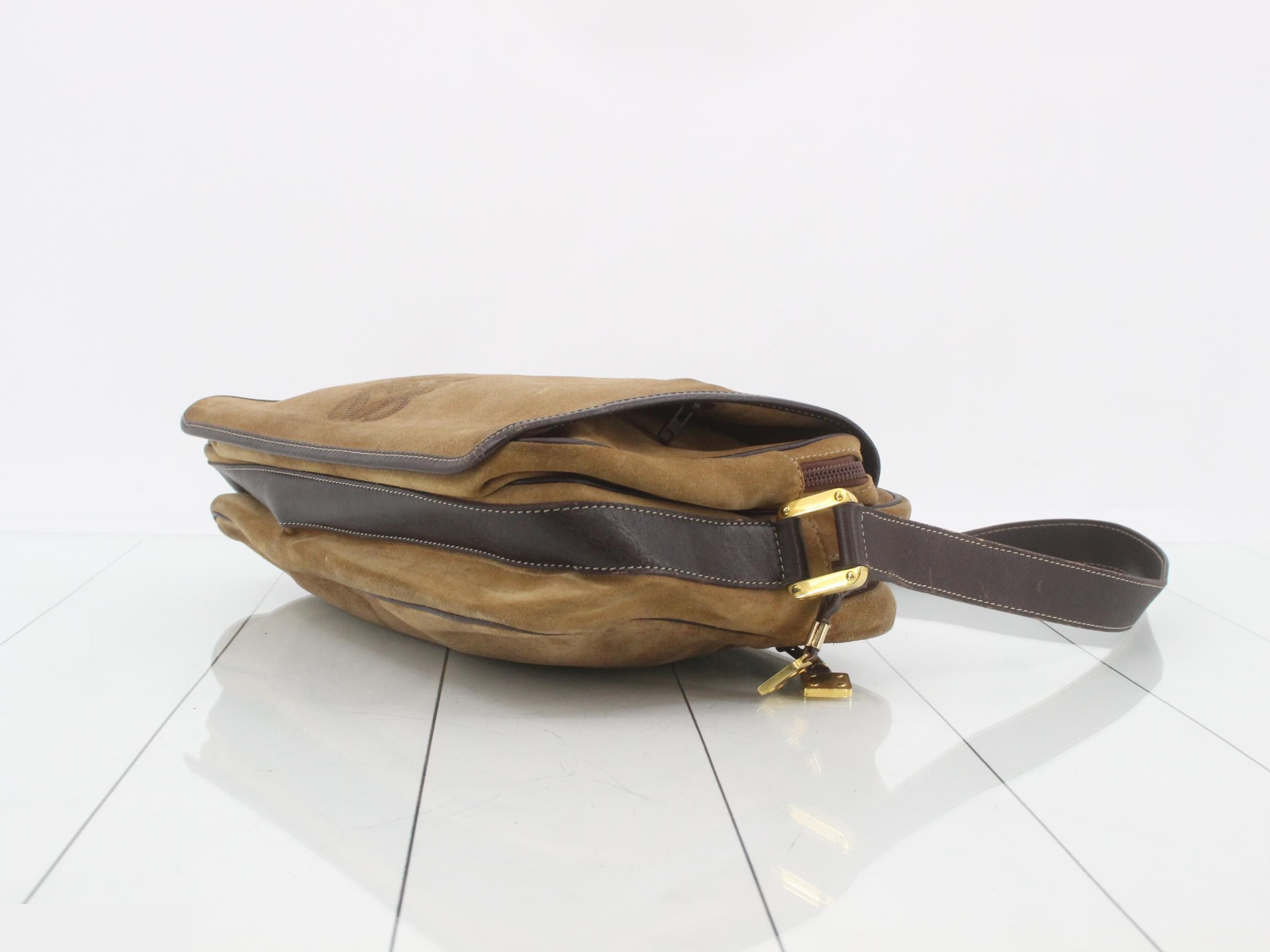 Suede shoulder bag — view 6