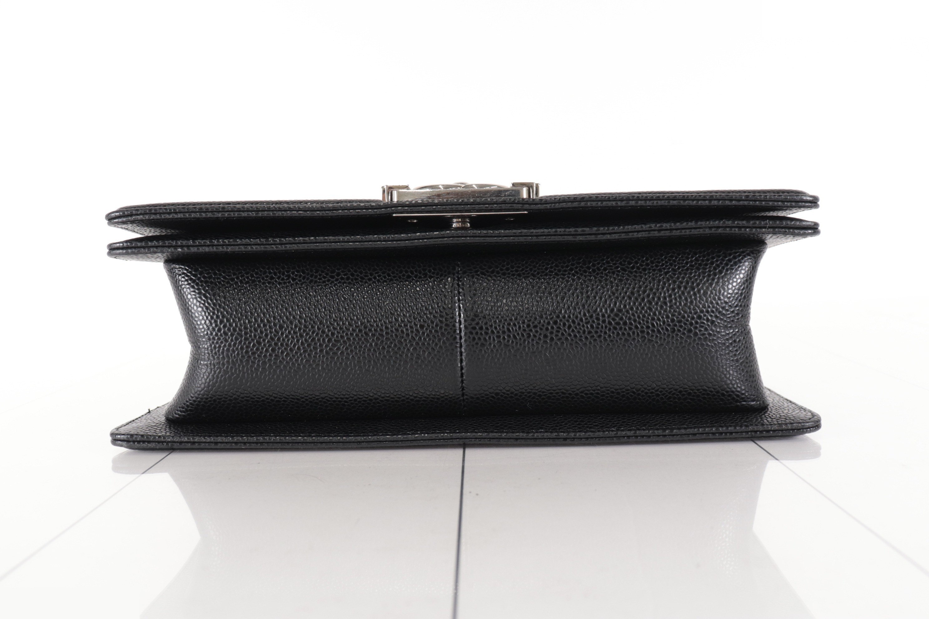 Boy Chanel Caviar Chain Shoulder Bag, serial number 27 — view 6