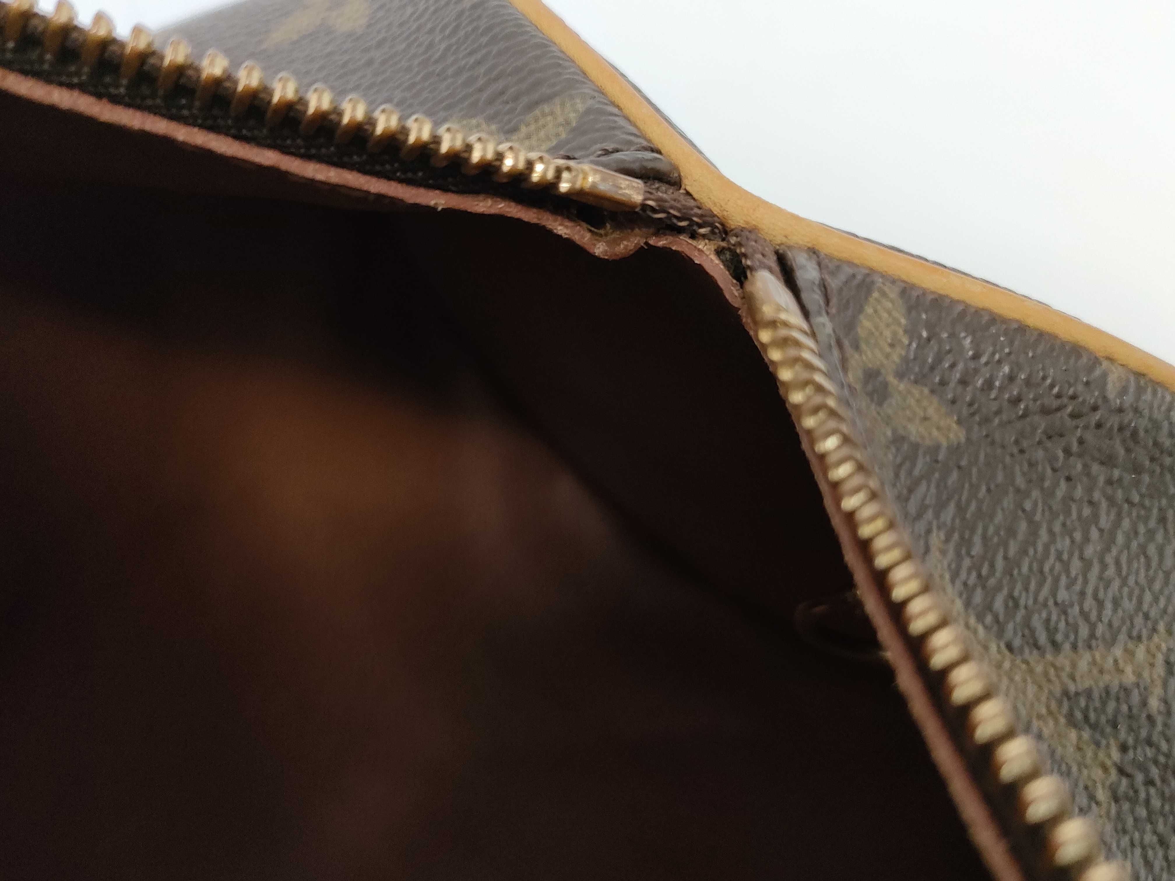 Monogram Louis Vuitton Papillon 30 Pouch Monogram Handbag — view 10