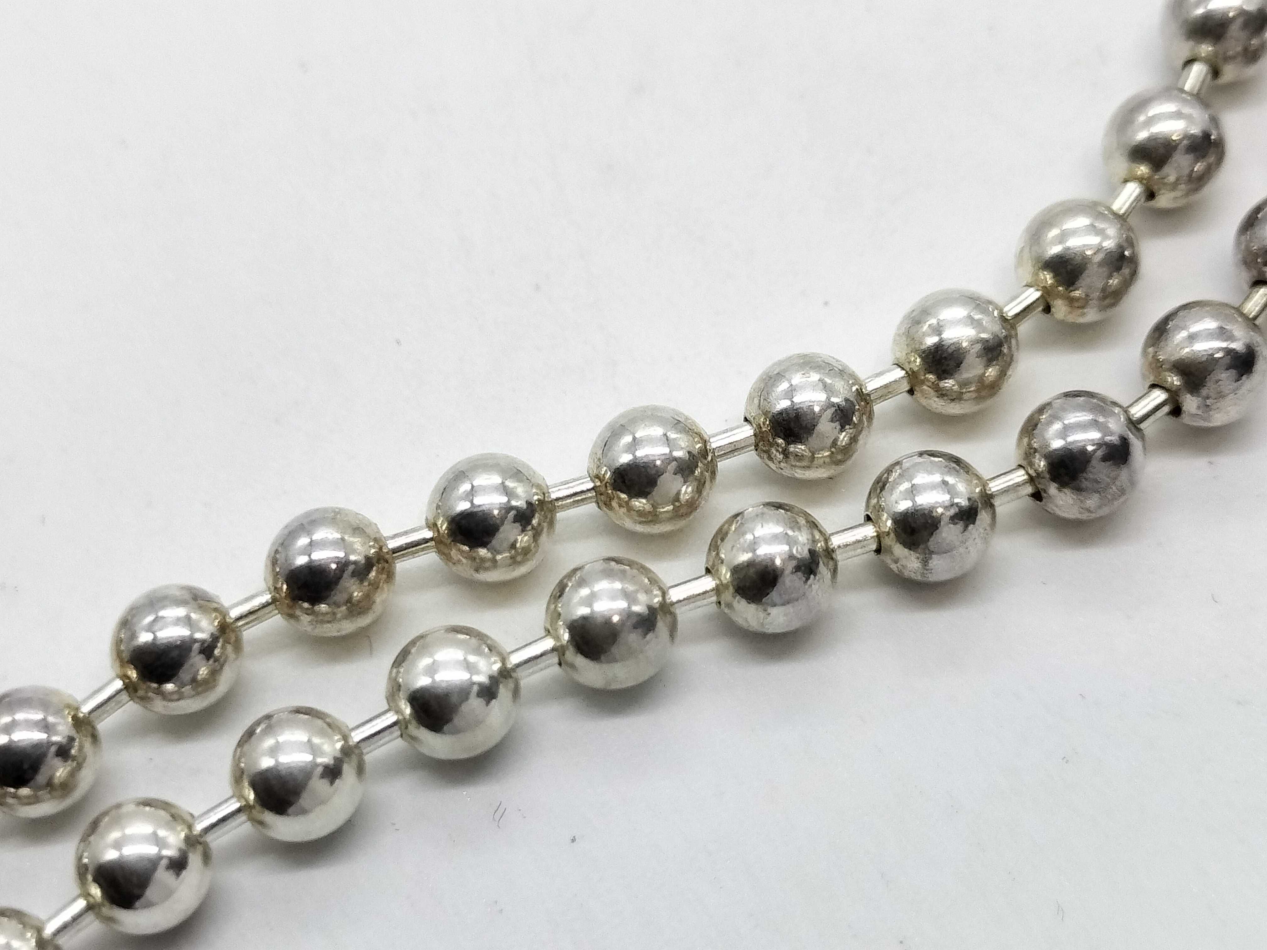 SV925 Heart Ball Chain Necklace — view 8