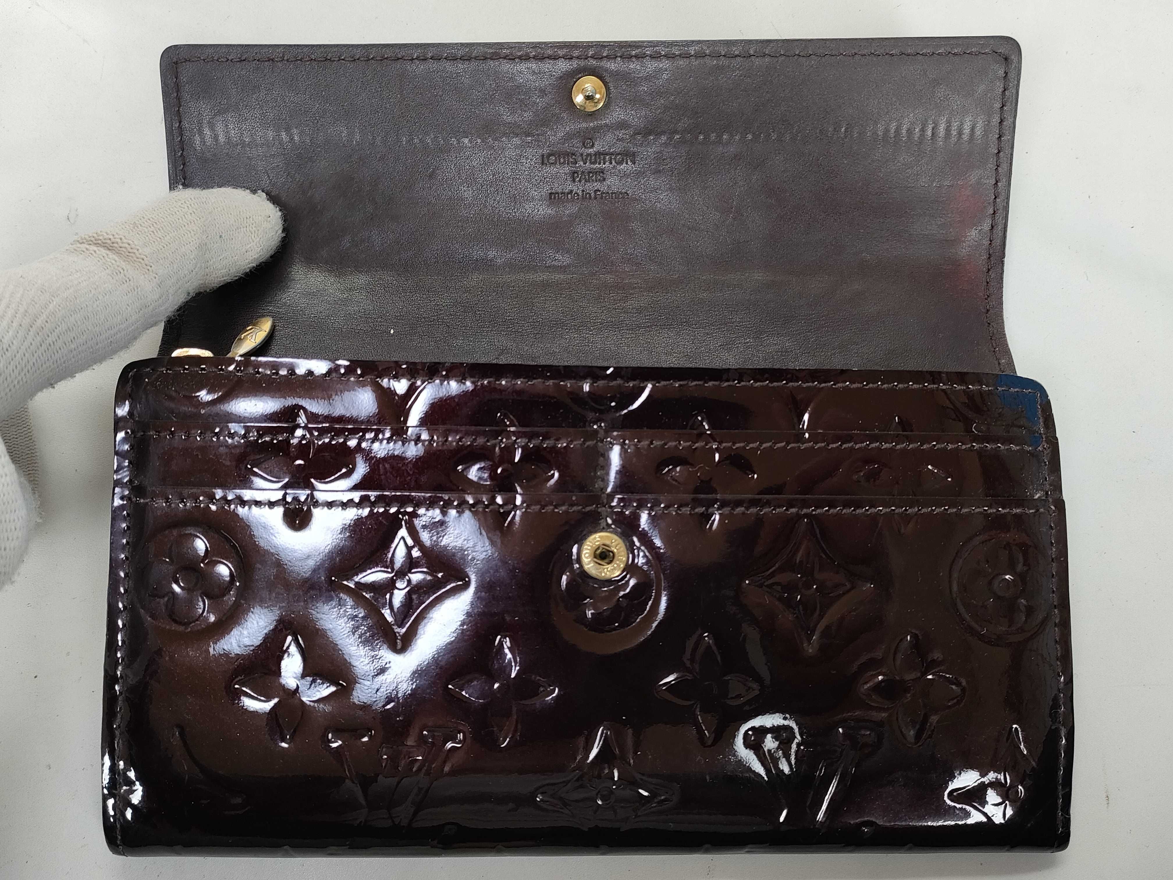 Vernis Portefeuille Sarah Amarante Wallet — view 12