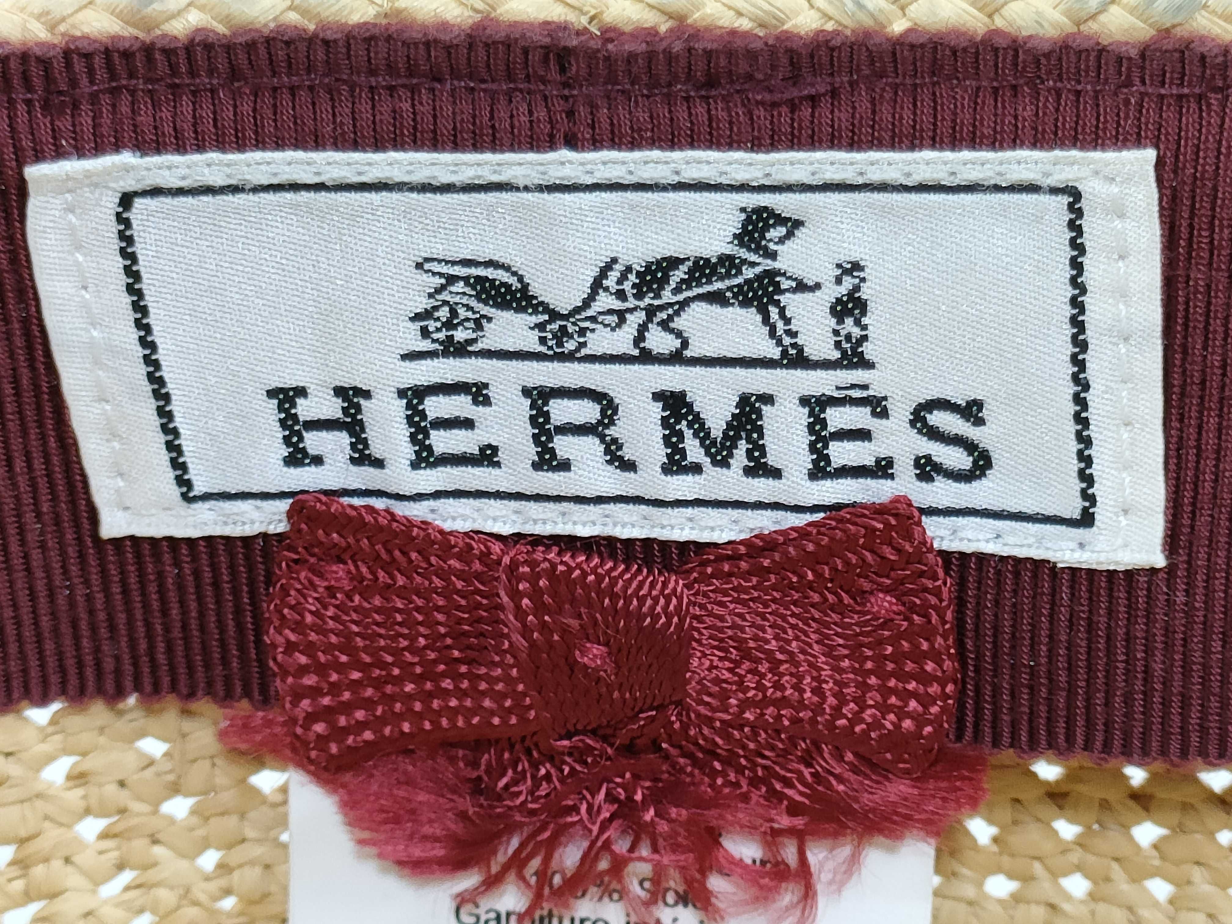 Straw Hat Beige Red 58 Other Accessories — view 9