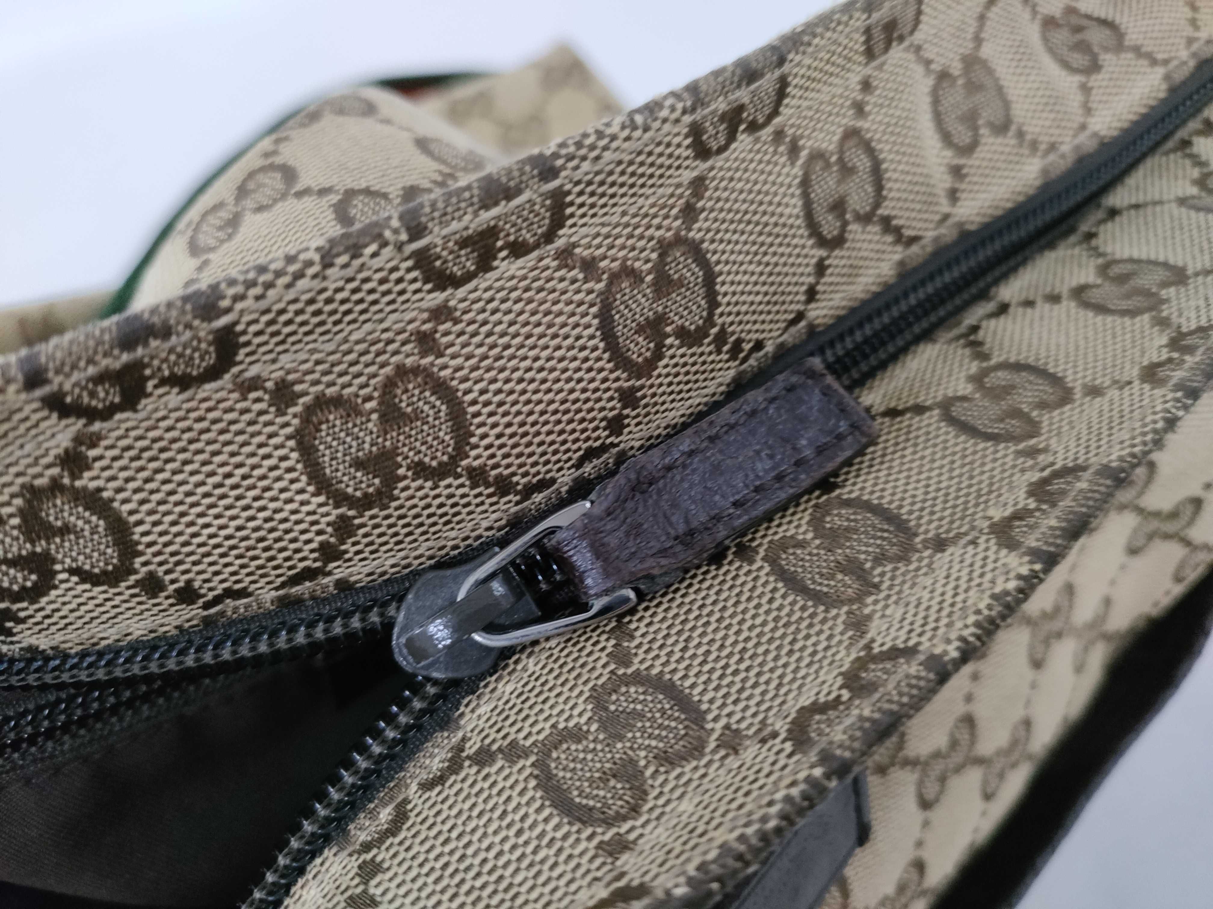 GG Canvas Shoulder Bag Canvas Sherry Line Shoulder Bag — view 14