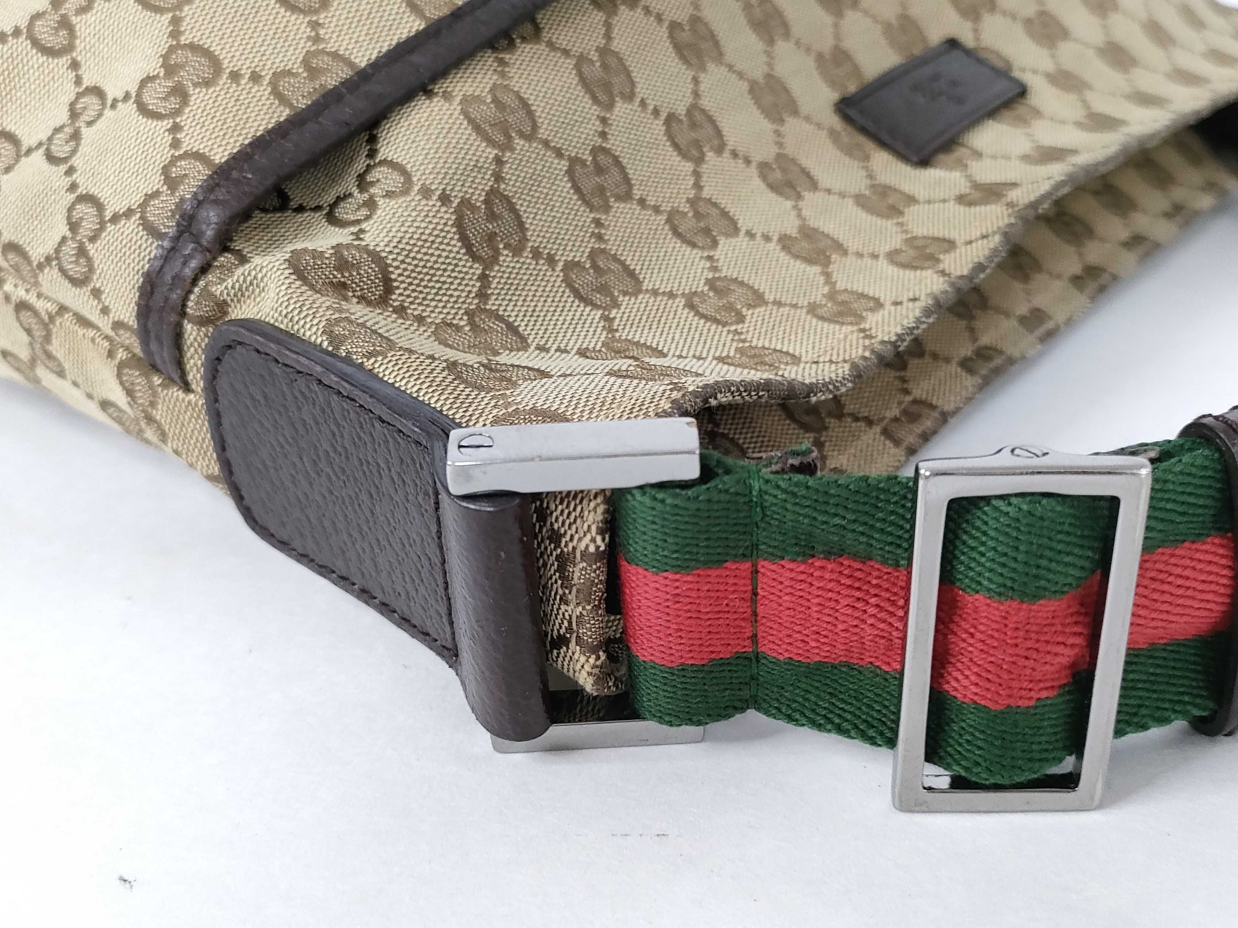 GG Canvas Shoulder Bag Canvas Sherry Line Shoulder Bag — view 5