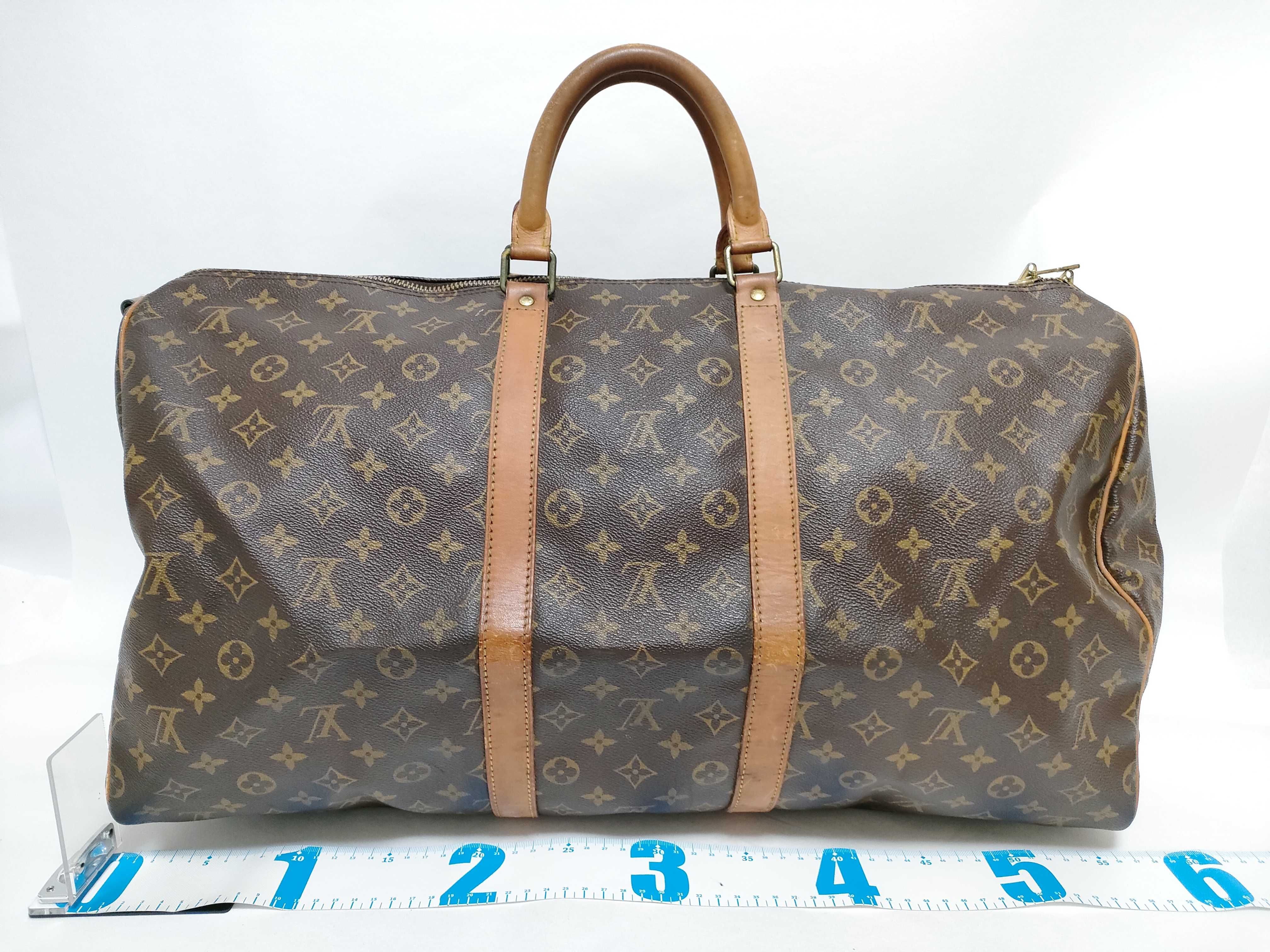 Monogram Louis Vuitton Keepall Bandouliere 55 Monogram M41414 VI0930 Boston Bag — view 2