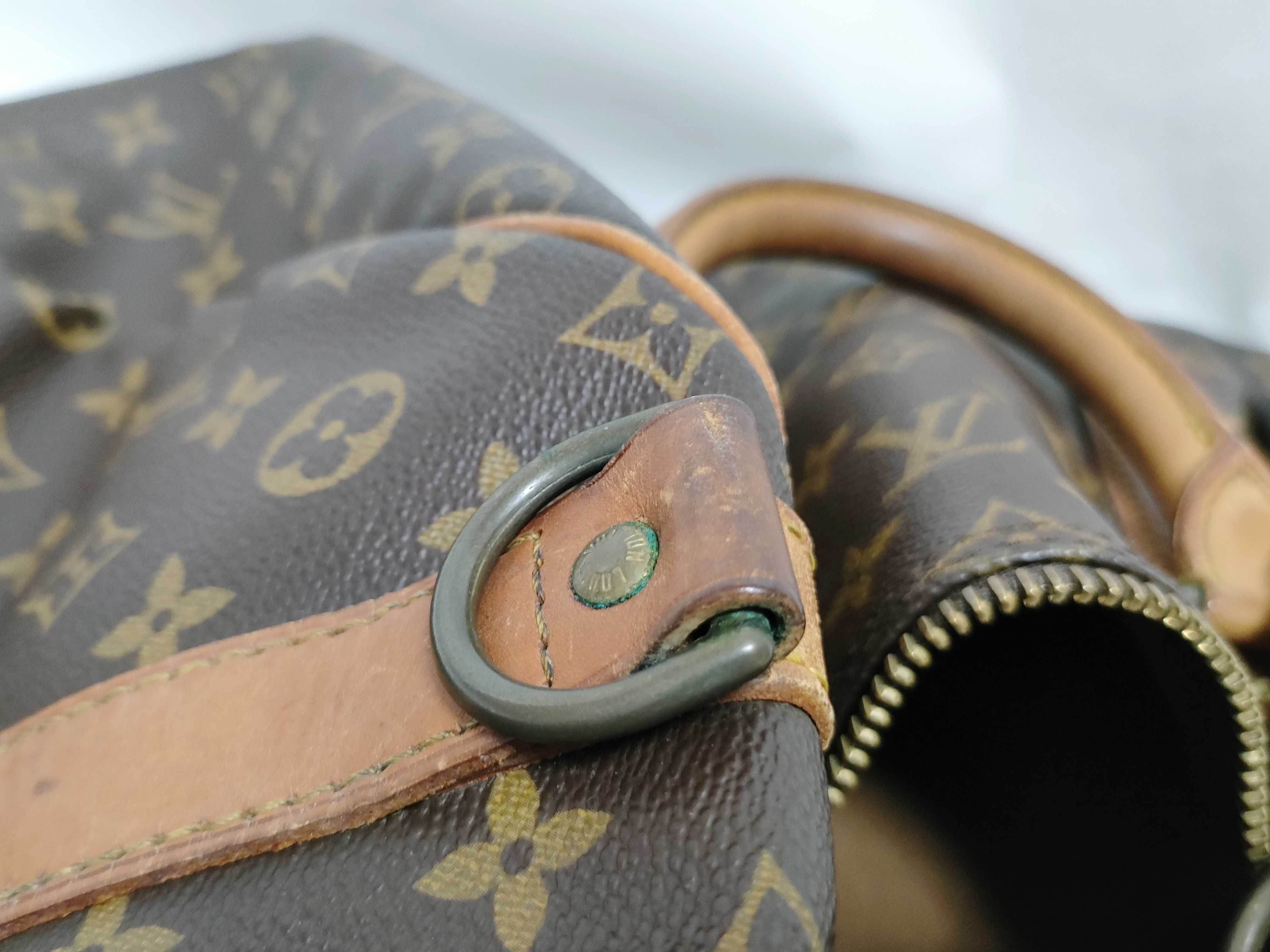 Monogram Louis Vuitton Keepall Bandouliere 55 Monogram M41414 VI0930 Boston Bag — view 15