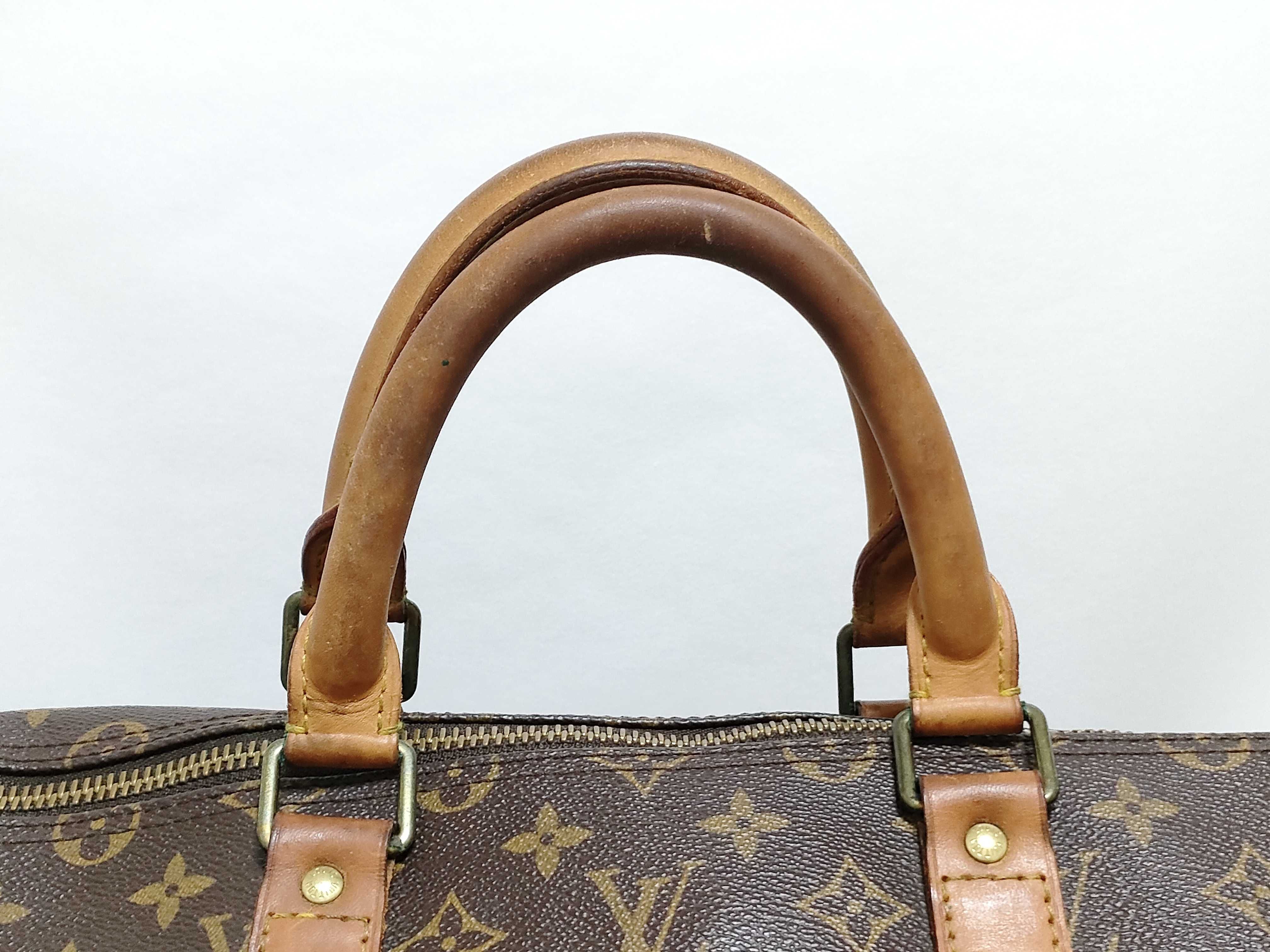 Monogram Louis Vuitton Keepall Bandouliere 55 Monogram M41414 VI0930 Boston Bag — view 3