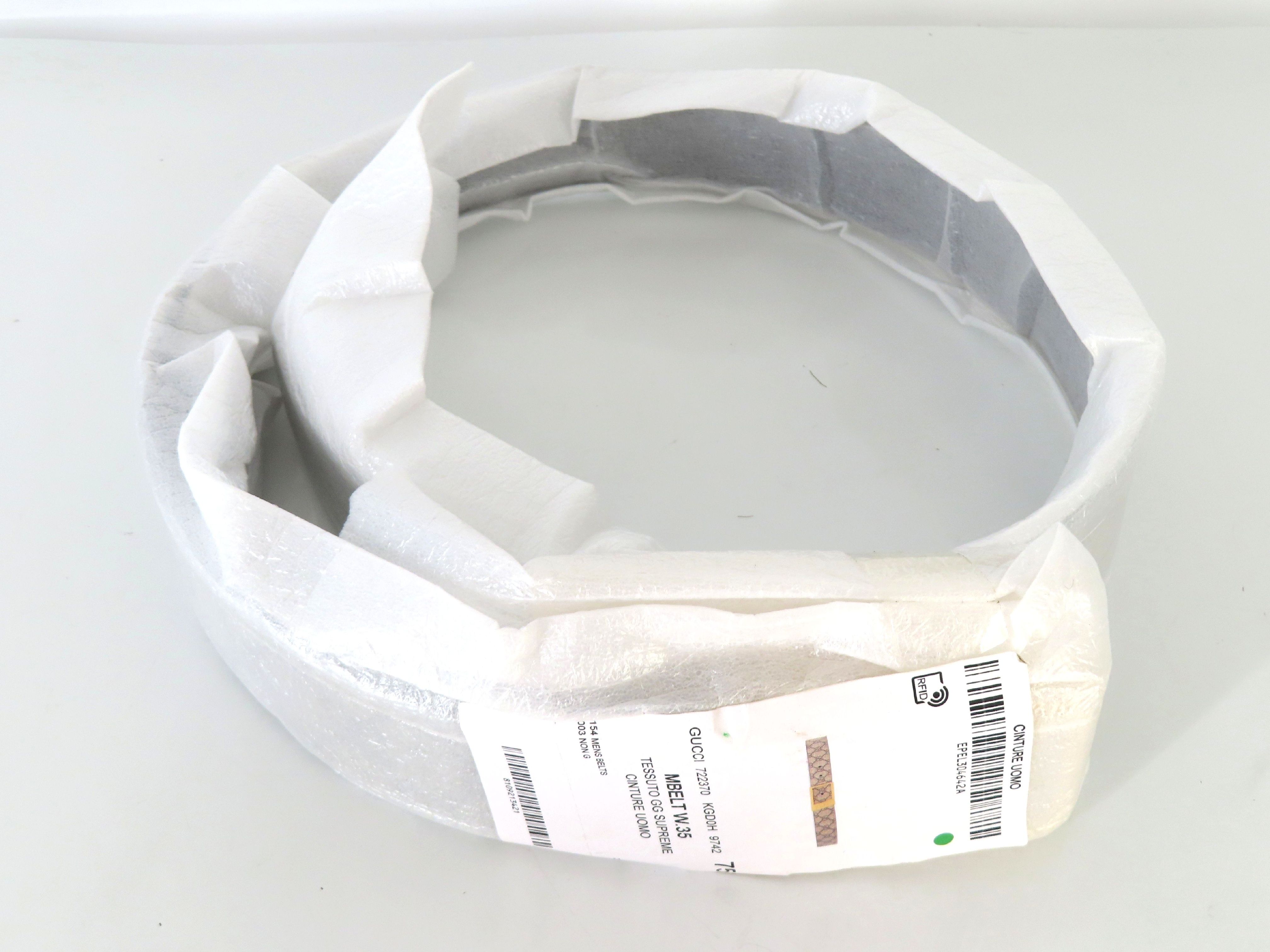 GG Supreme Belt 75 Size 722370 KGD0H 9742 Belt