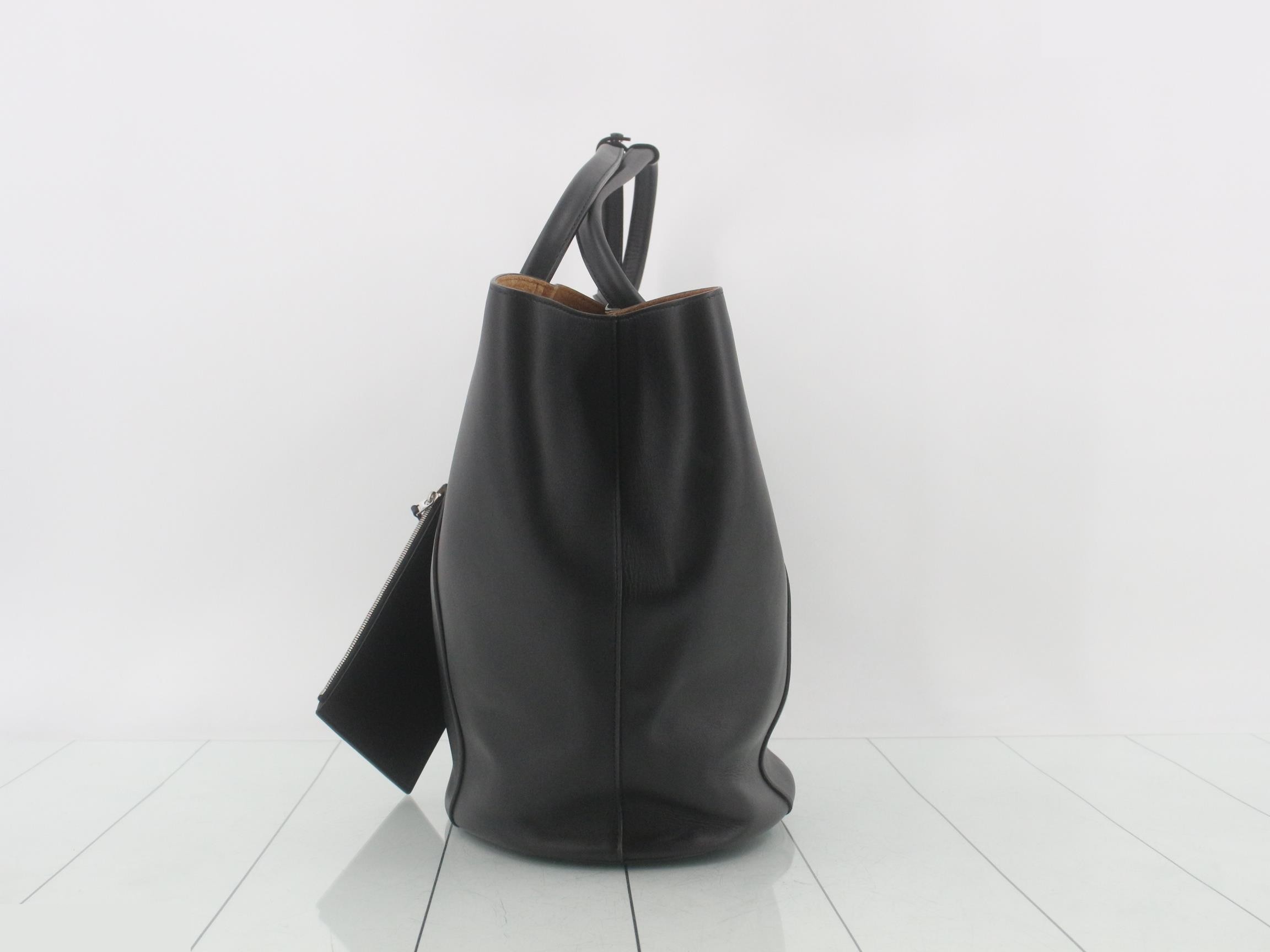 Basket Tote Bag Leather — view 3