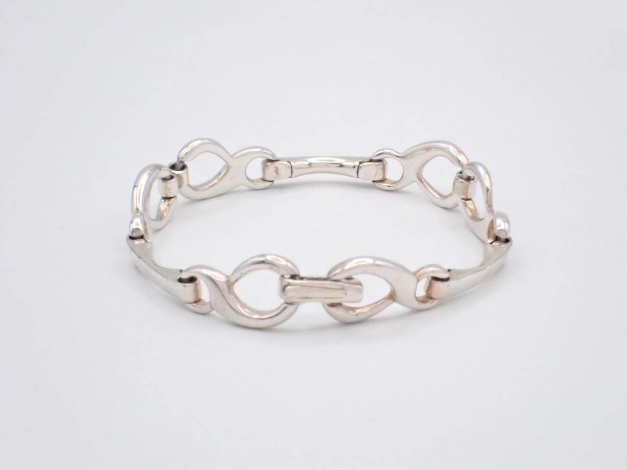 SV925 Chain Bracelet, Silver, Wrist Circumference 17cm, 19.4g — view 2