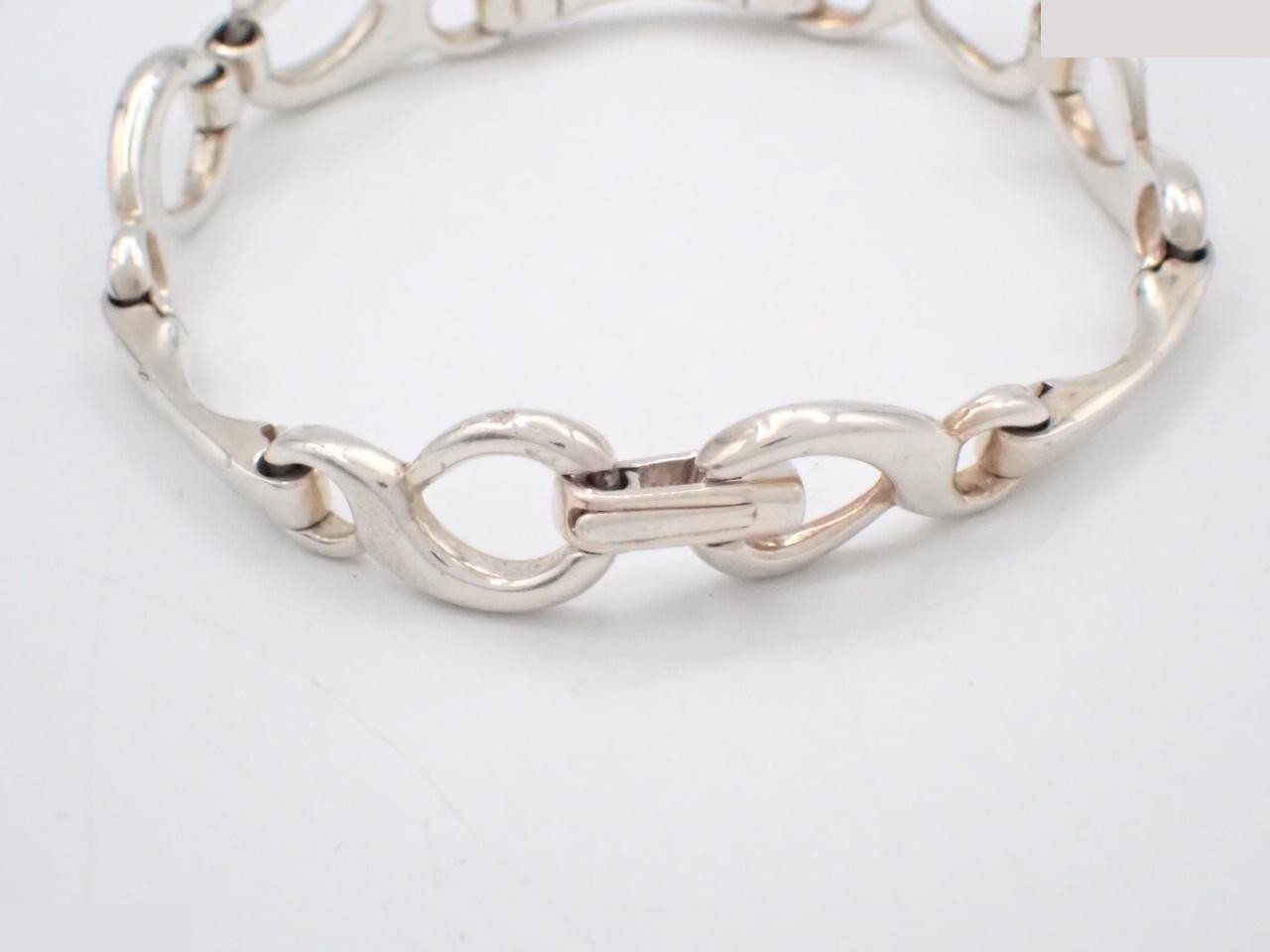 SV925 Chain Bracelet, Silver, Wrist Circumference 17cm, 19.4g — view 3