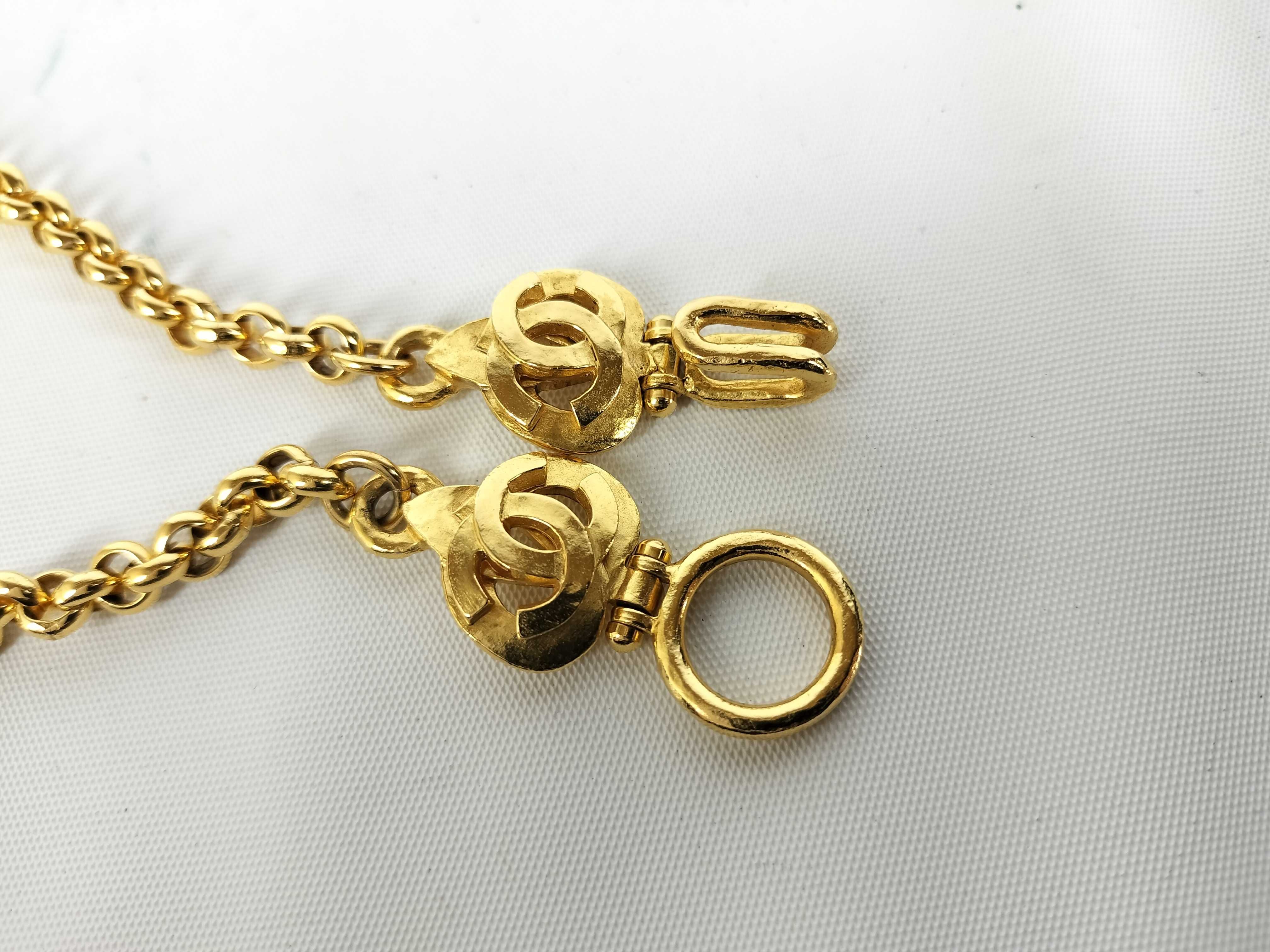 Coco Mark 97P Coco Mark Flower Motif Vintage GP Necklace — view 4