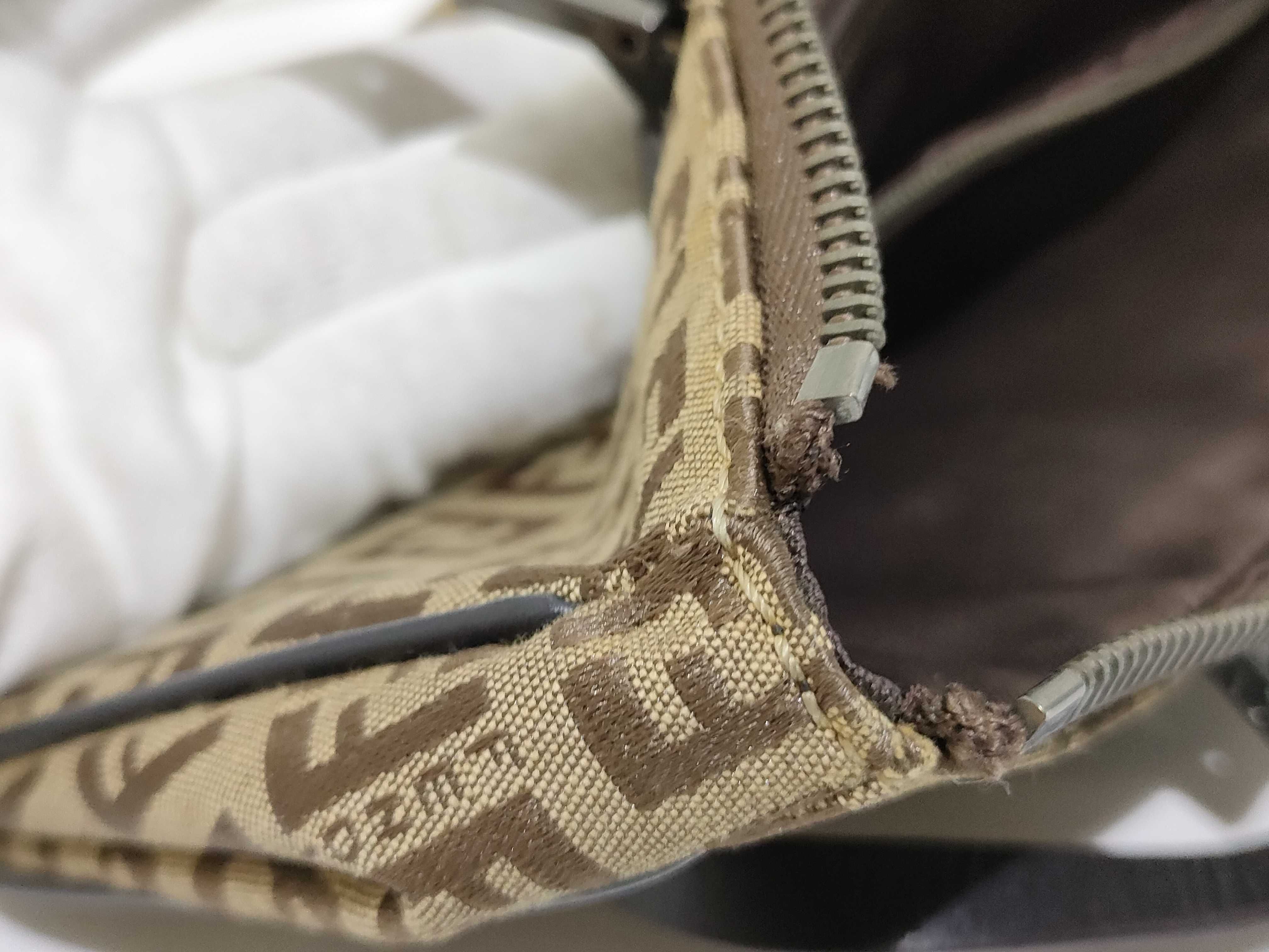 Zucca pattern Fendi Zucchino handbag — view 14
