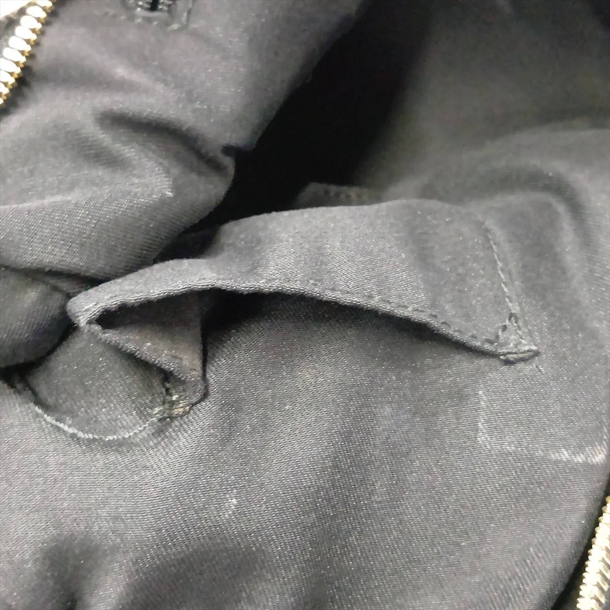 GG Canvas x Leather Shoulder Bag Black 161720 — view 11