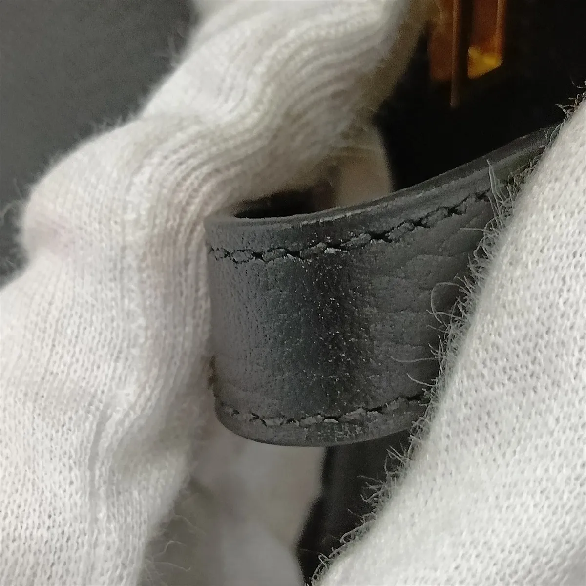 [Individually packaged] Hermes Birkin 35 Letournée Ardennes Black Gold Hardware G: 2003 — view 15
