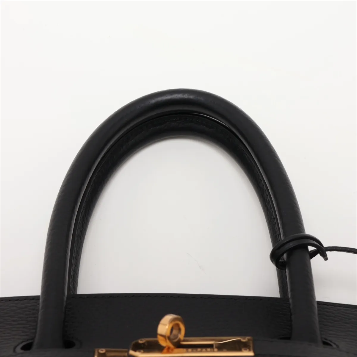 [Individually packaged] Hermes Birkin 35 Letournée Ardennes Black Gold Hardware G: 2003 — view 6