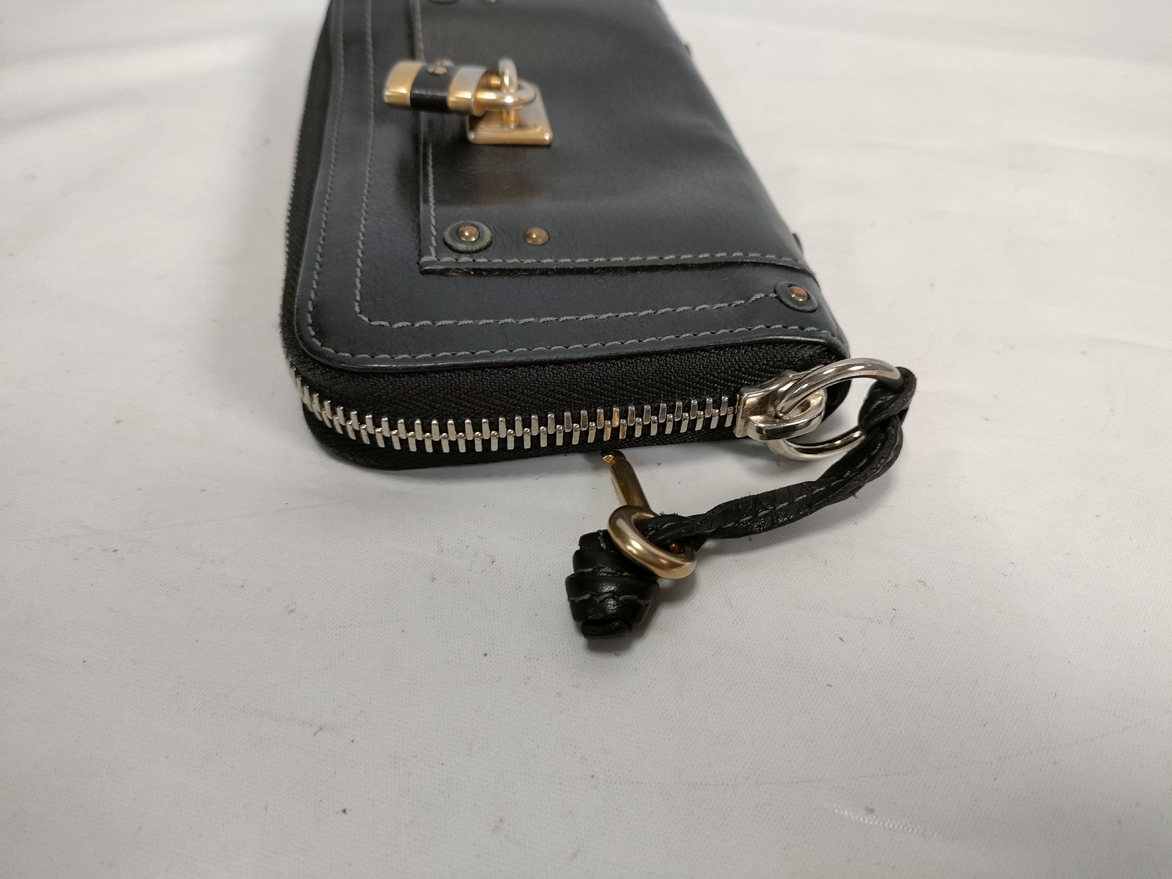 leather long wallet Paddington wallet — view 5