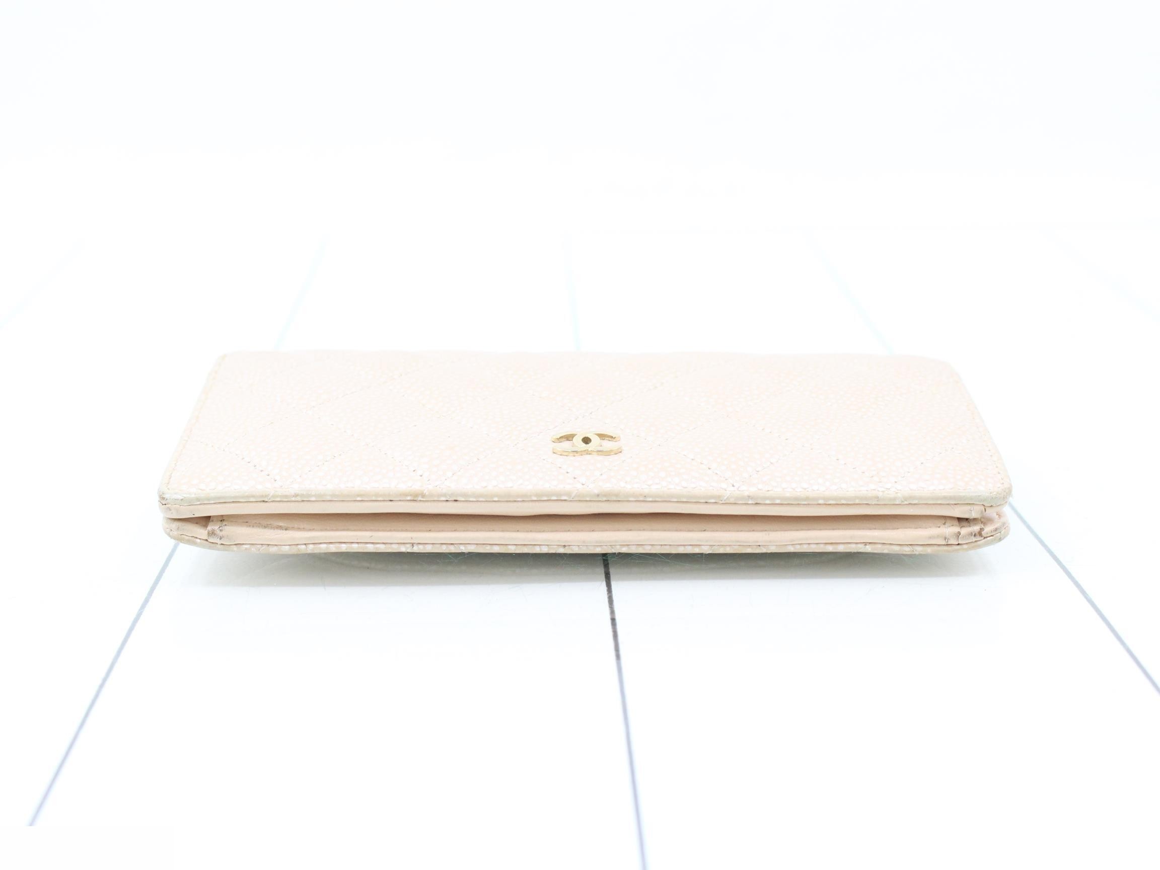 Matelassé long wallet — view 3
