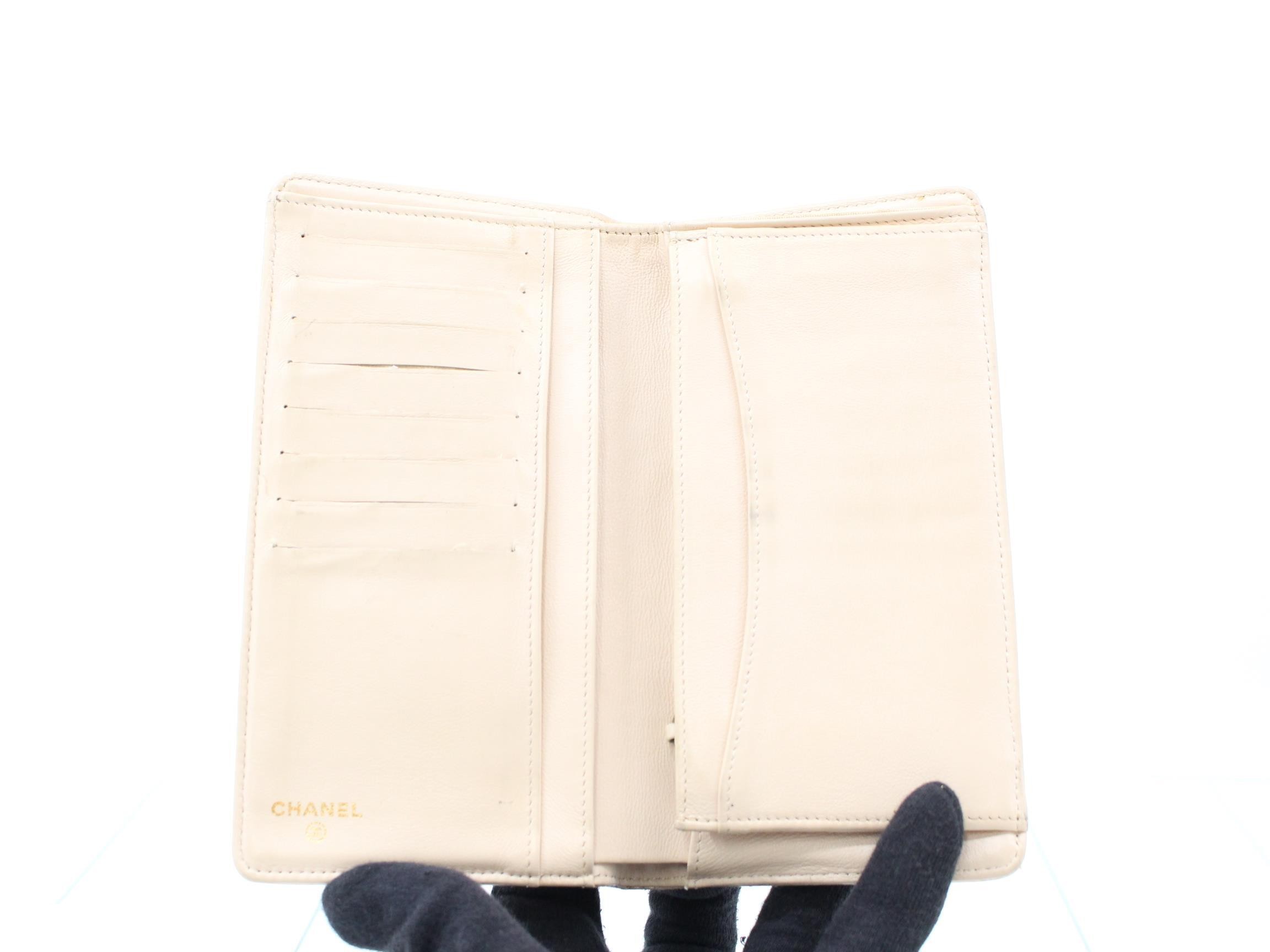 Matelassé long wallet — view 4