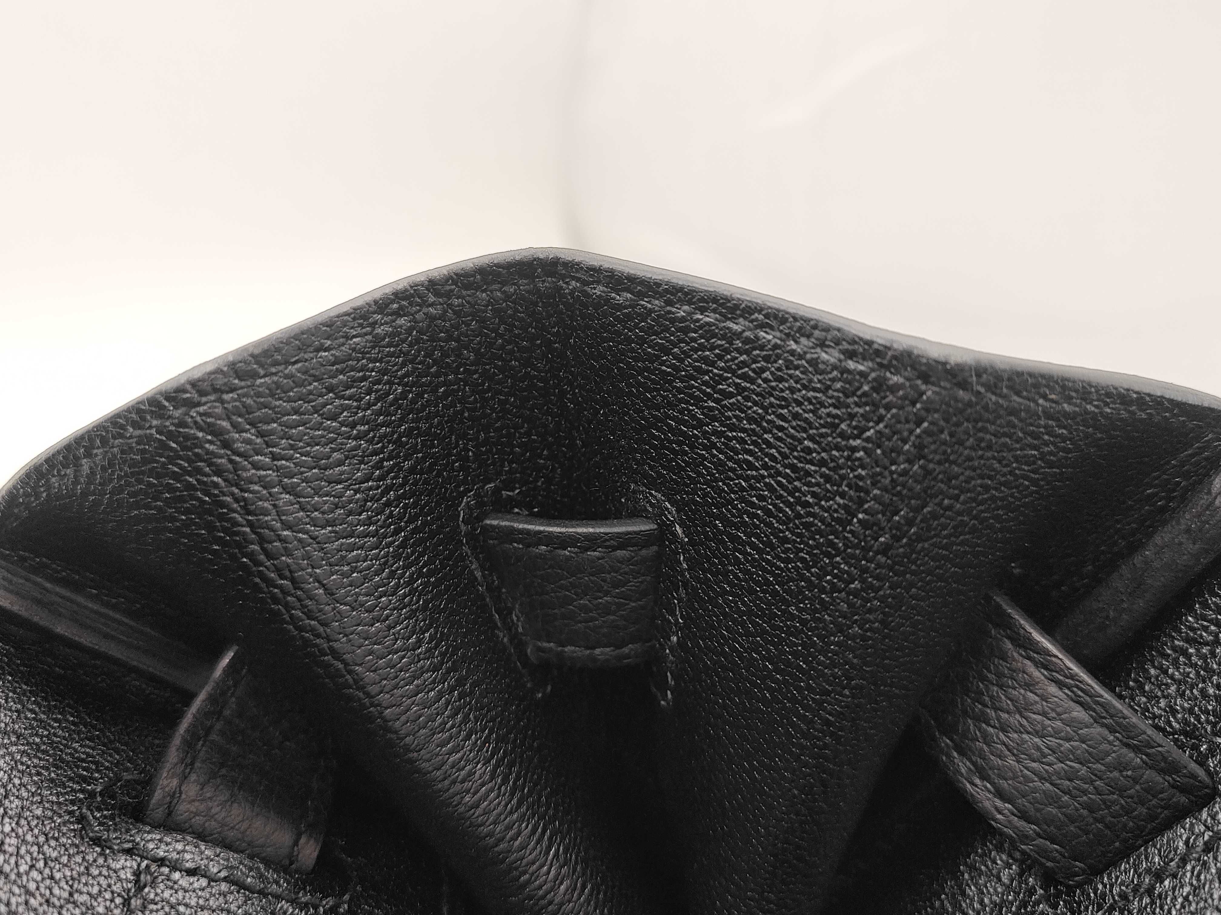 Birkin 35 Togo Black Gold Hardware K Stamp Handbag — view 9