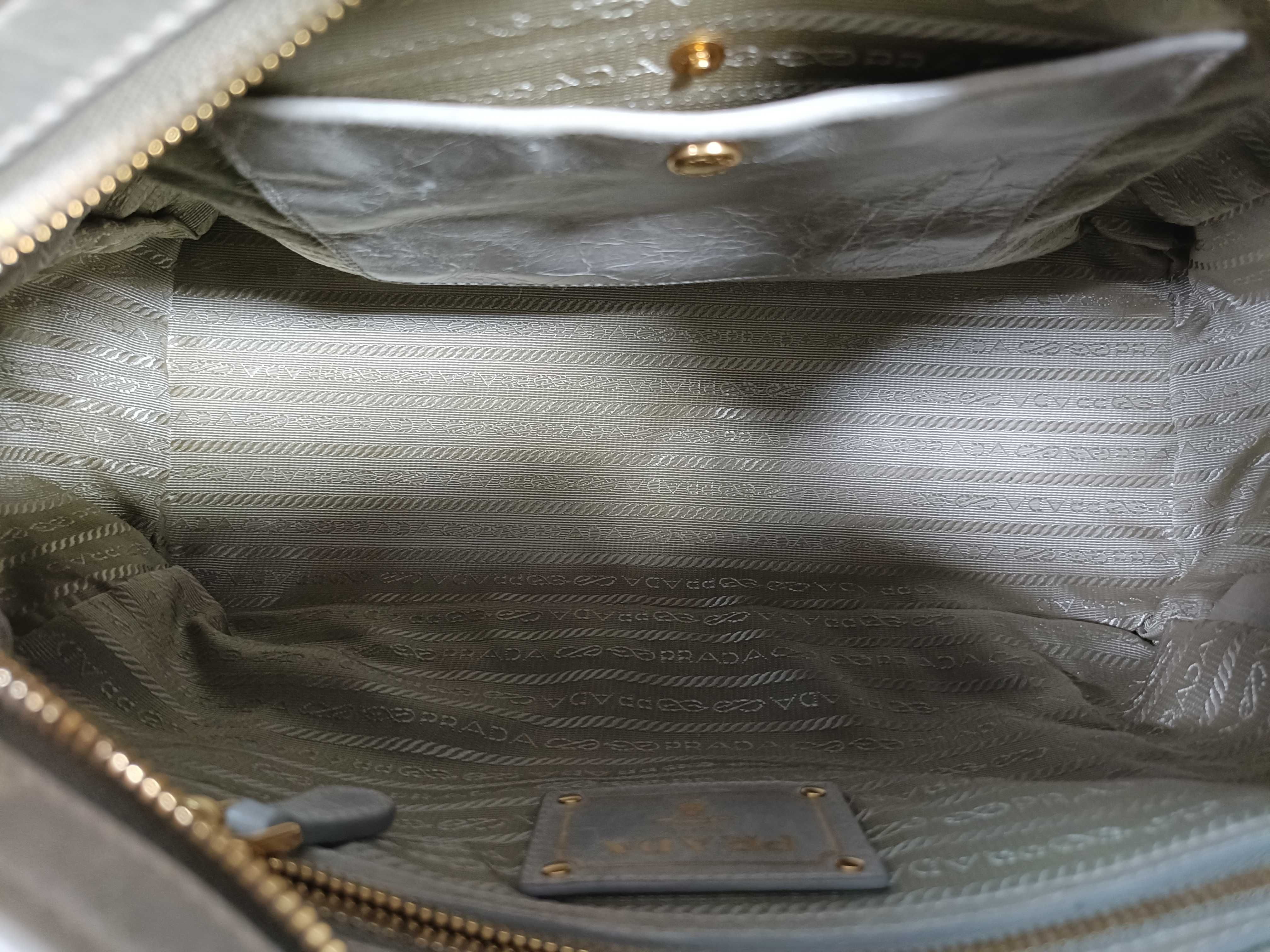 2-way shoulder bag, green, BN1921; Vitello Shine tote bag. — view 12