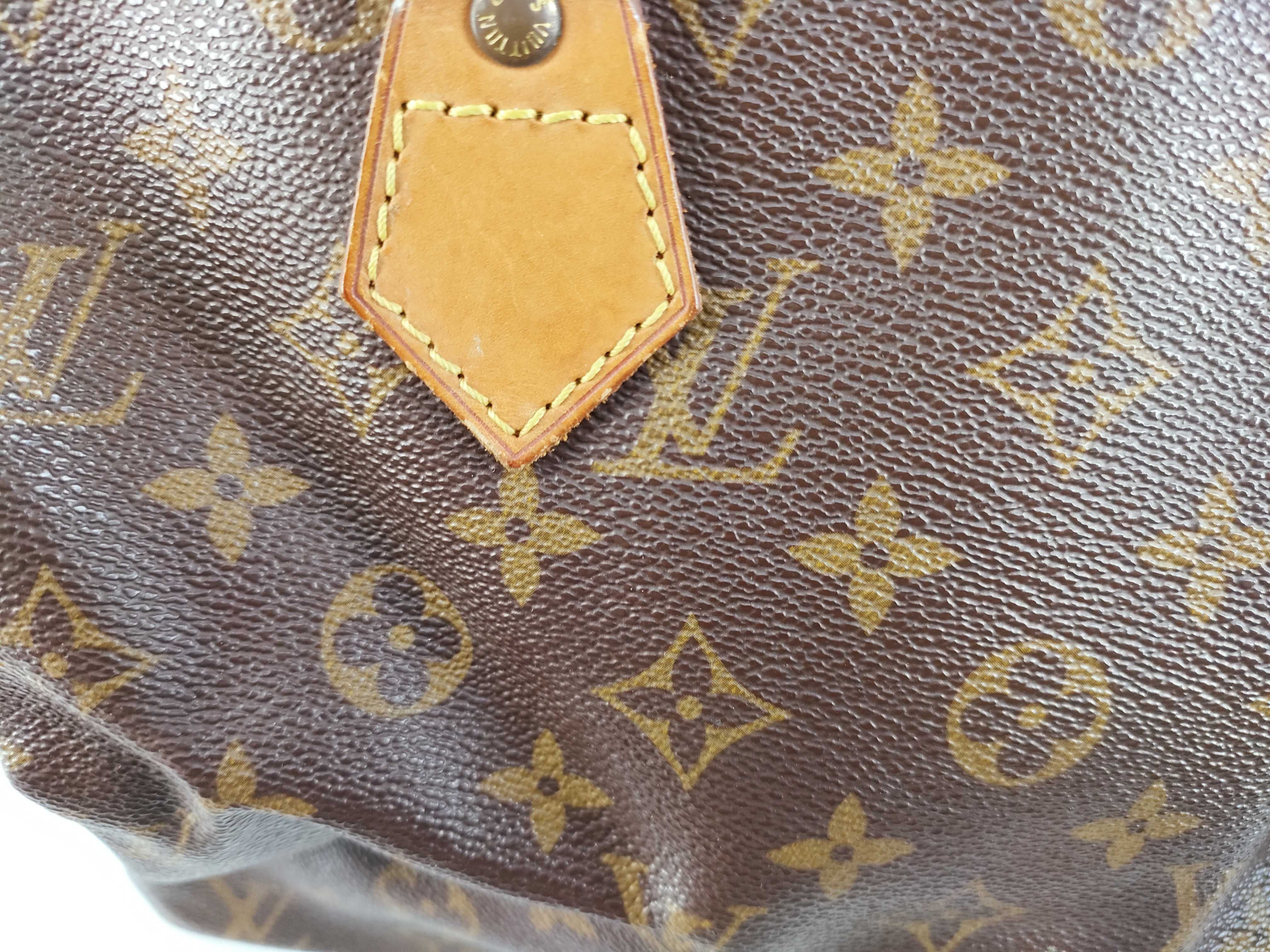 Monogram Speedy 30 M41526 SP0954 Brown Boston Bag — view 14