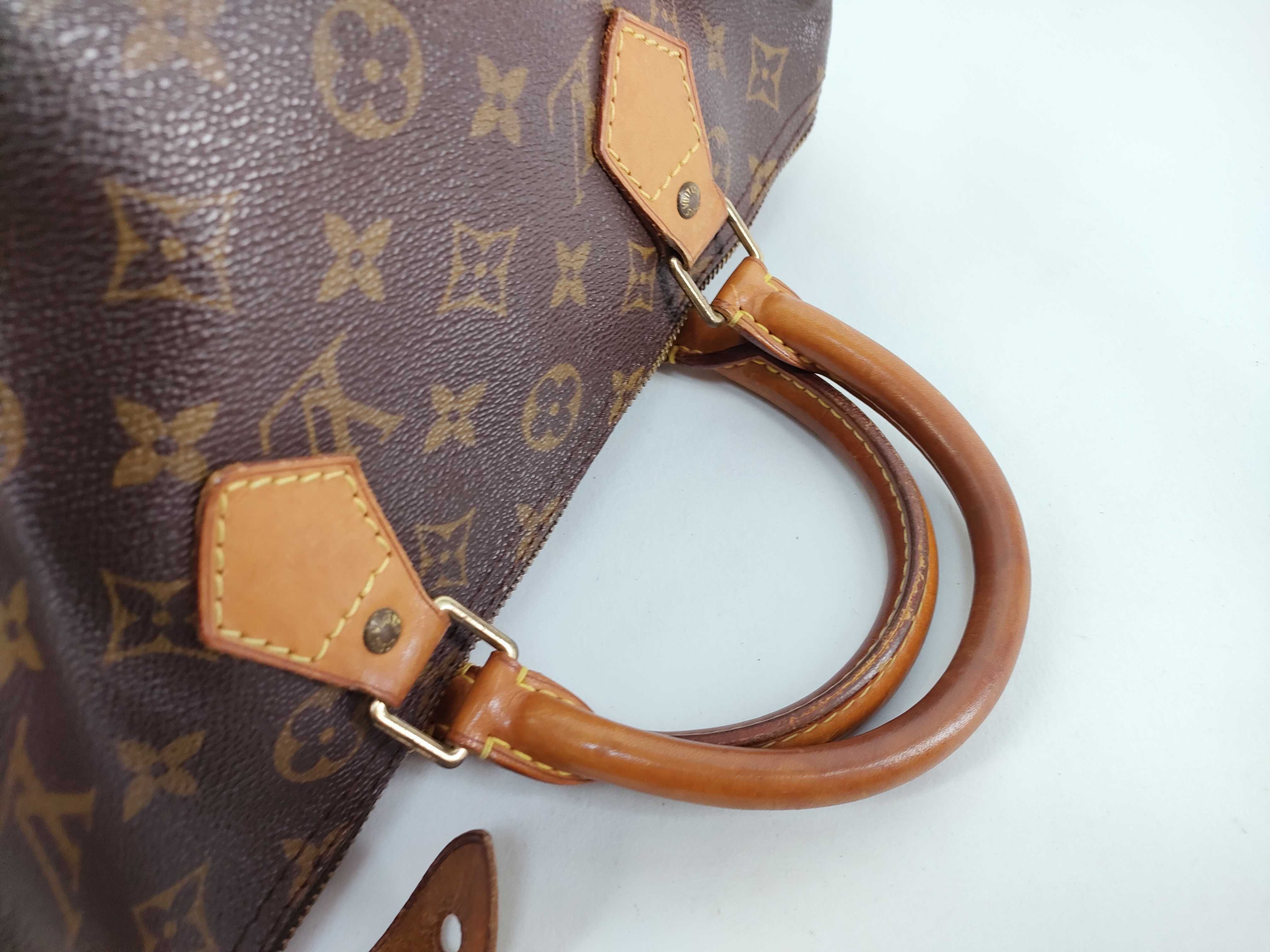 Monogram Speedy 30 M41526 SP0954 Brown Boston Bag — view 3