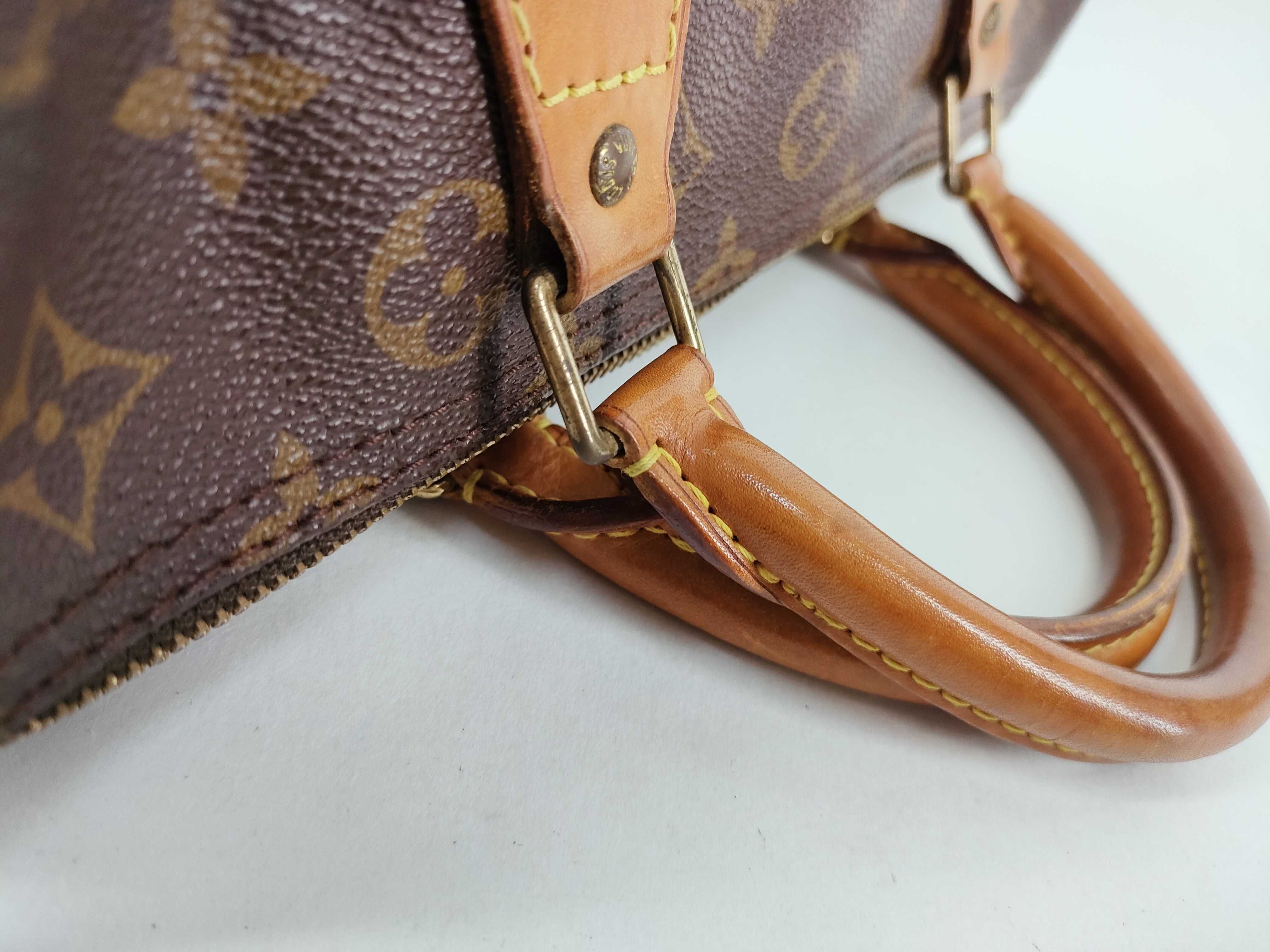 Monogram Speedy 30 M41526 SP0954 Brown Boston Bag — view 5