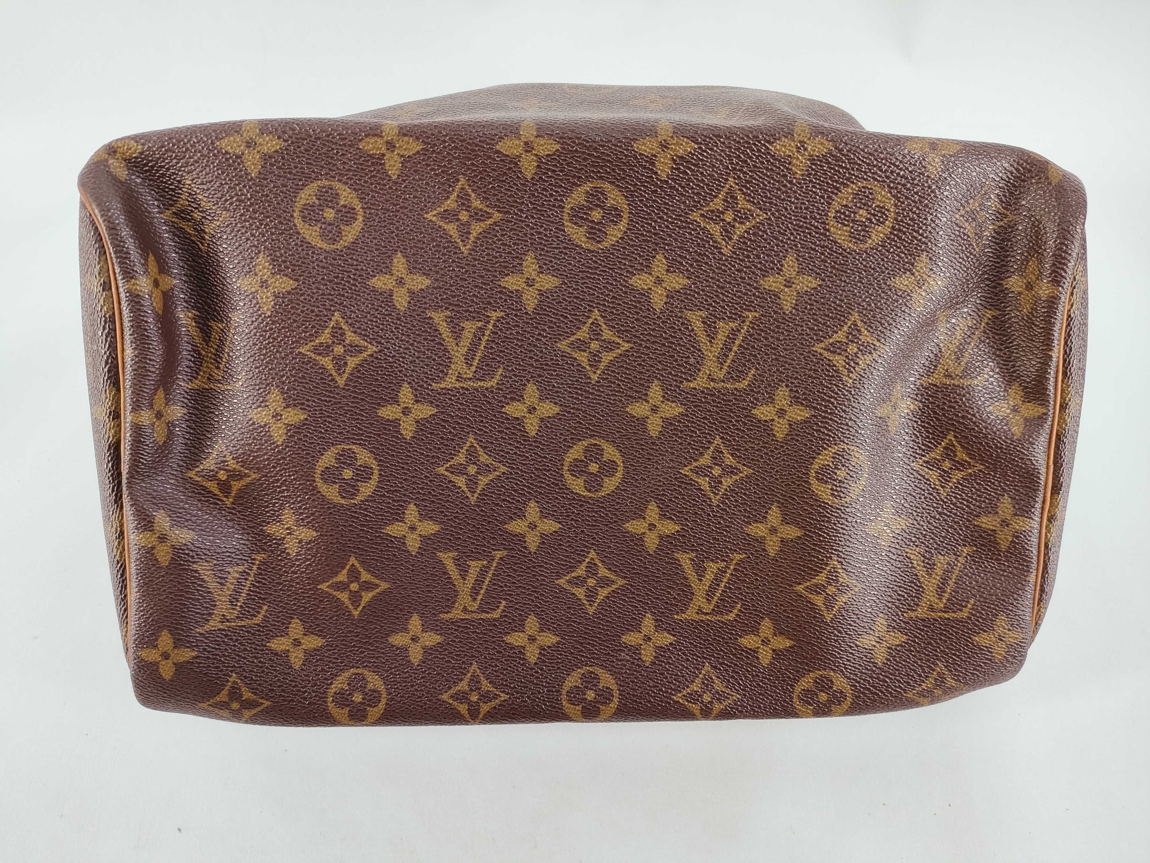 Monogram Speedy 30 M41526 SP0954 Brown Boston Bag — view 7