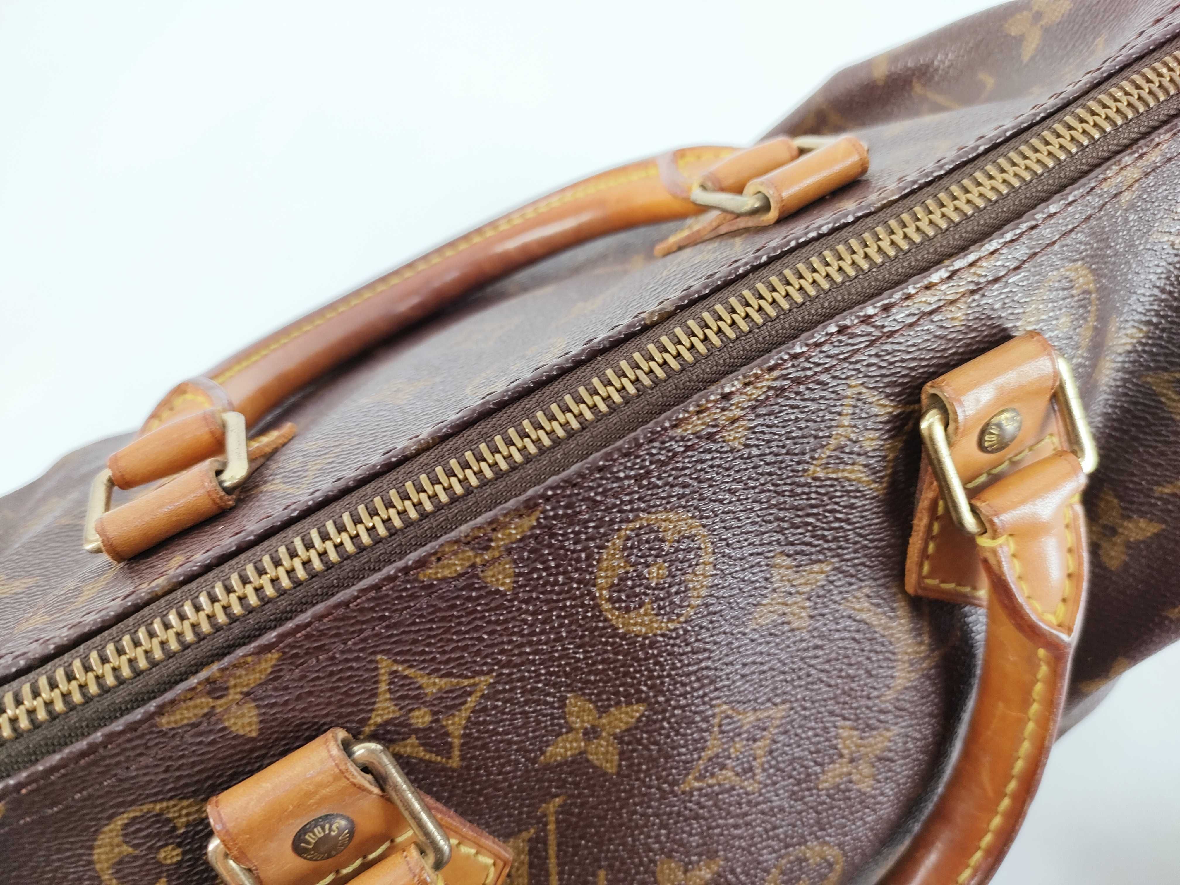 Monogram Speedy 30 M41526 SP0954 Brown Boston Bag — view 10
