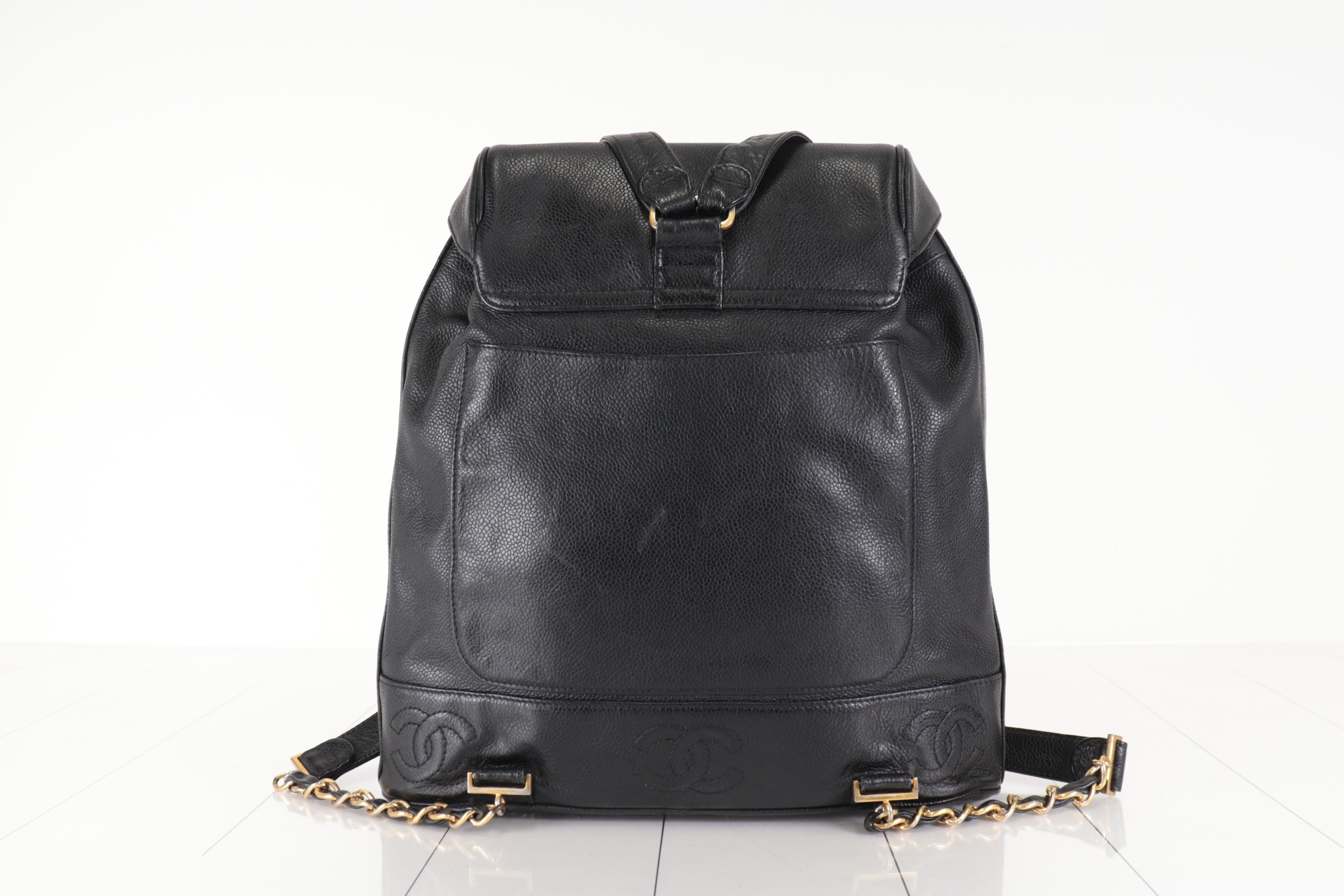 Triple Coco drawstring bag chain backpack, item number 3 — view 3
