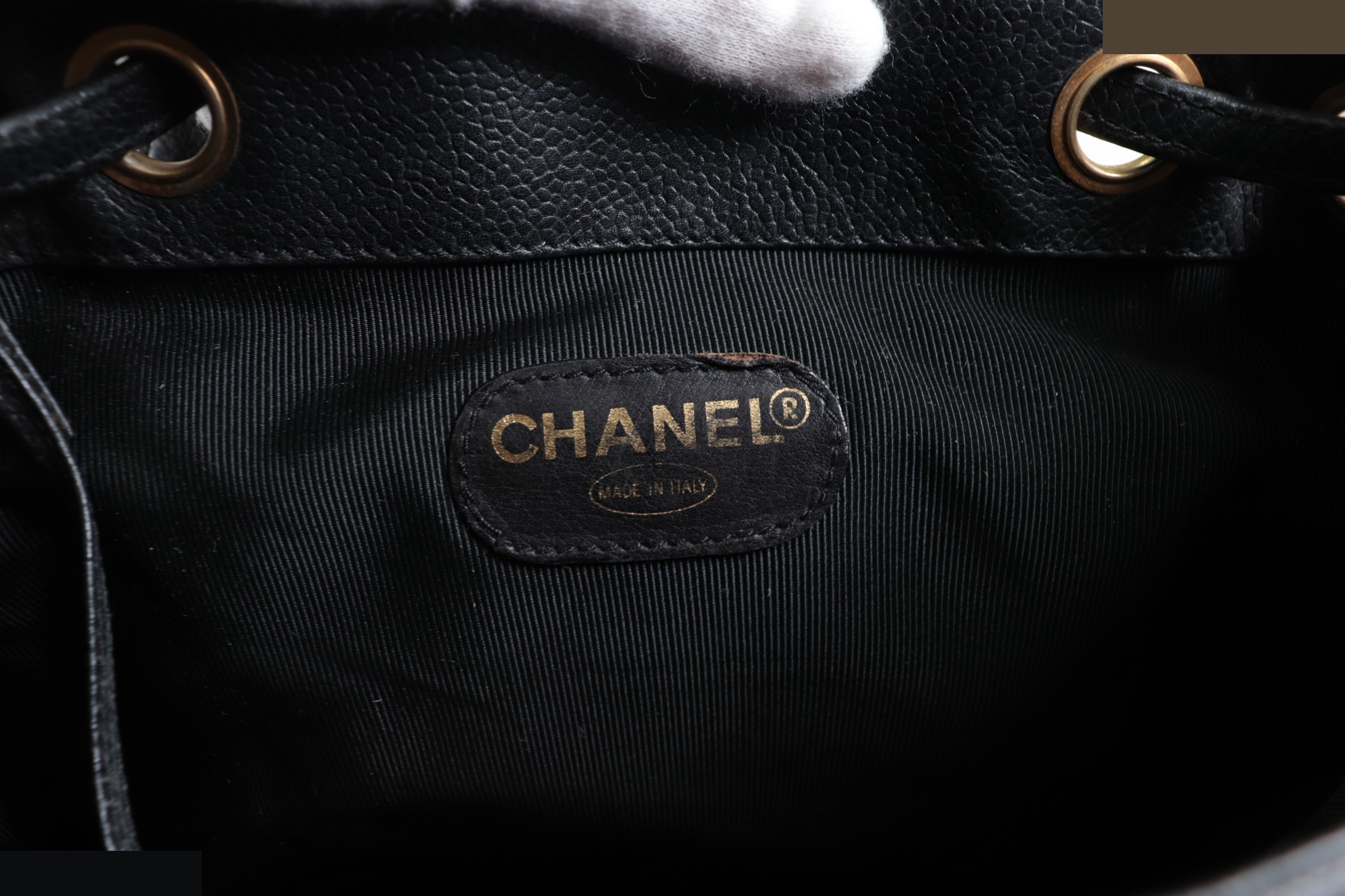 Triple Coco drawstring bag chain backpack, item number 3 — view 8