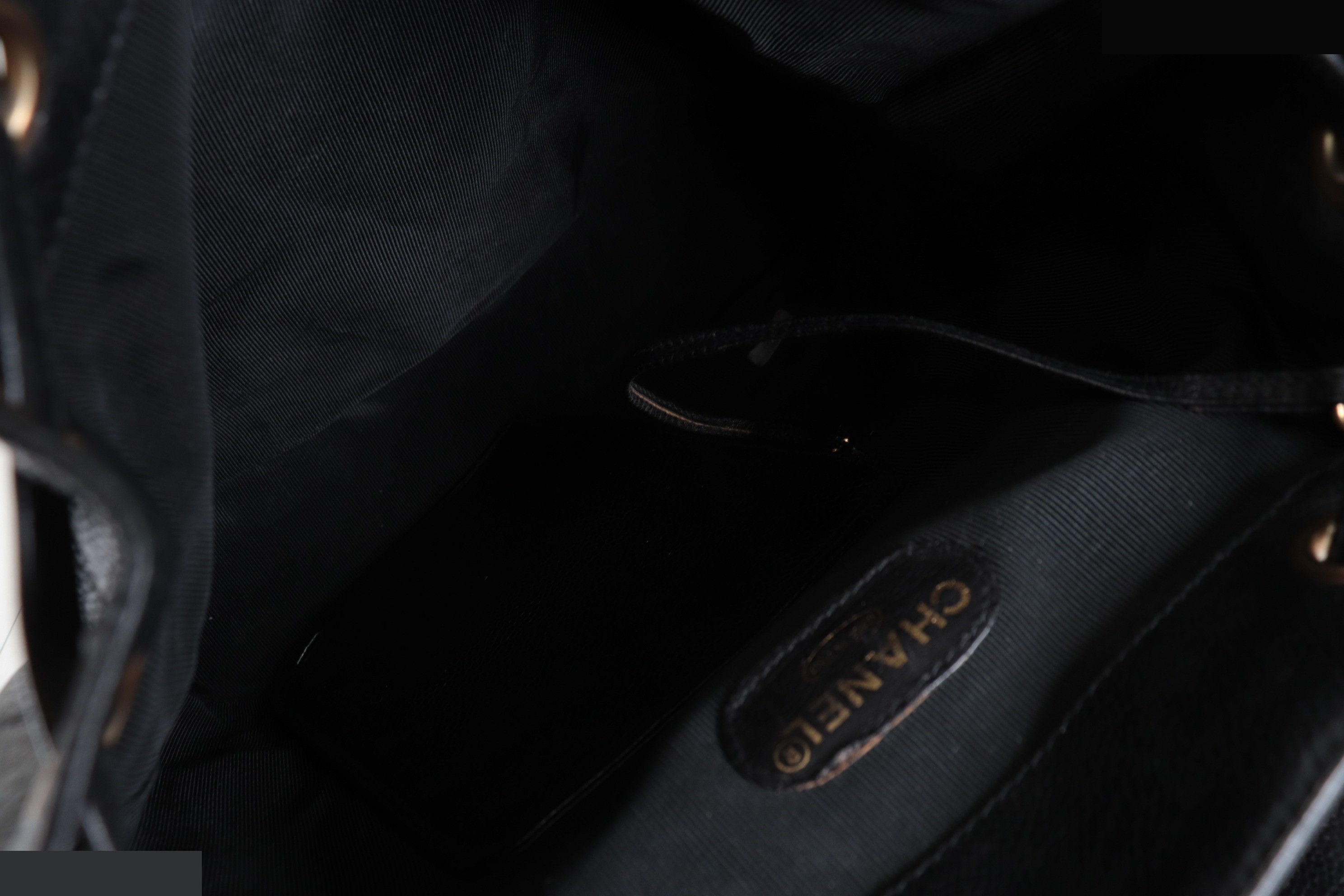 Triple Coco drawstring bag chain backpack, item number 3 — view 9