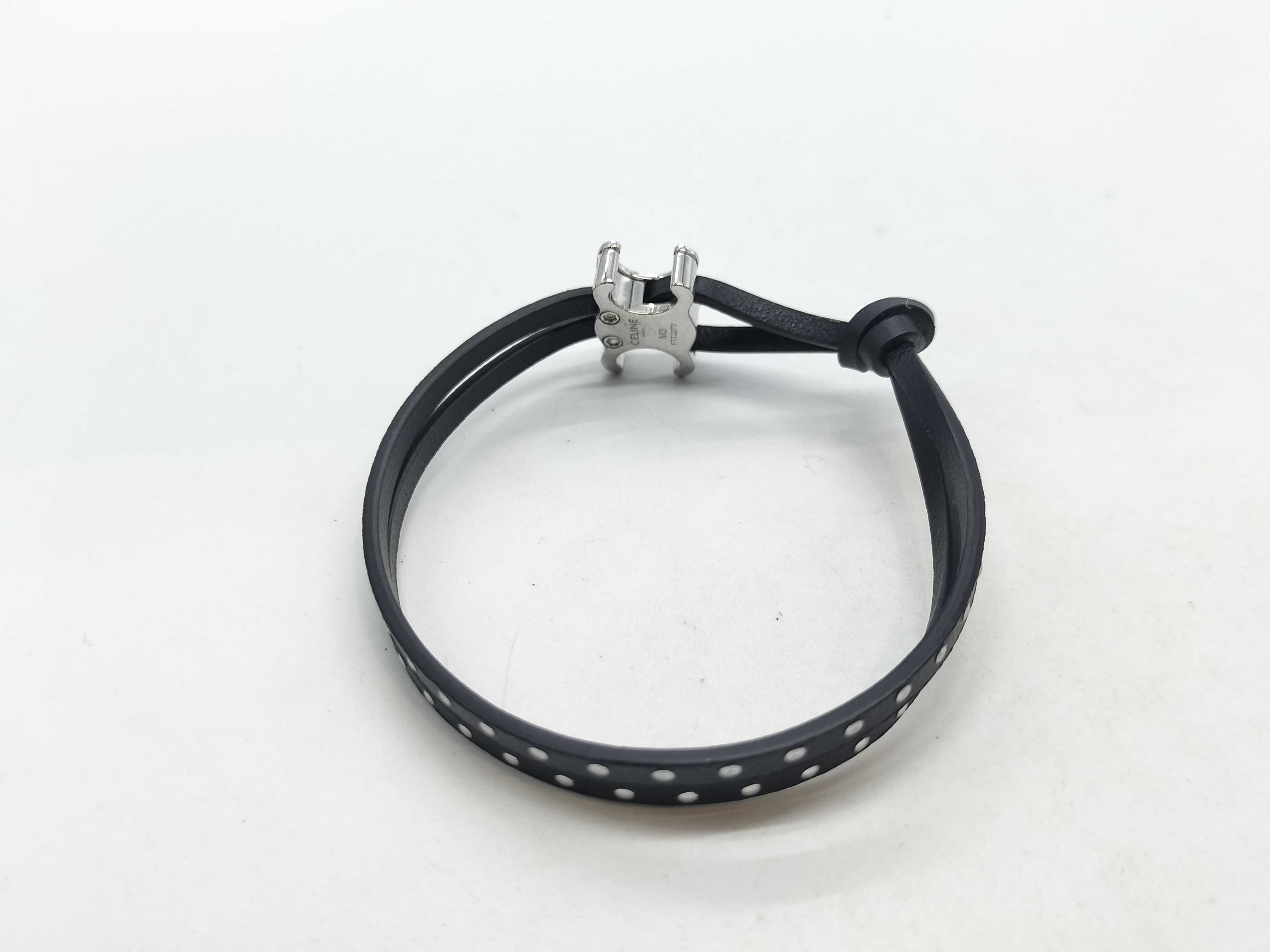 Triomphe/Leather/Bracelet Bracelet/Bangle — view 2