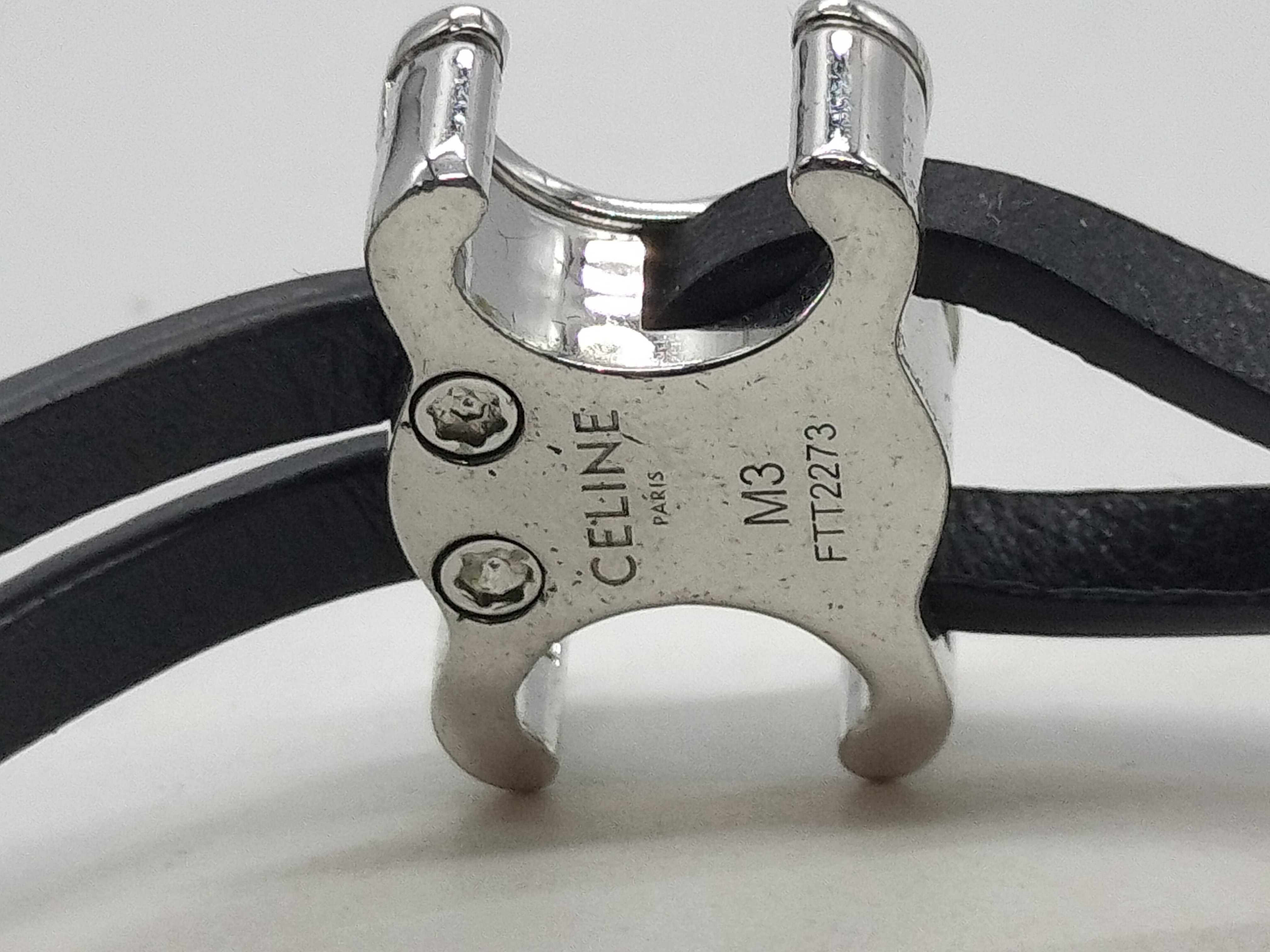Triomphe/Leather/Bracelet Bracelet/Bangle — view 4