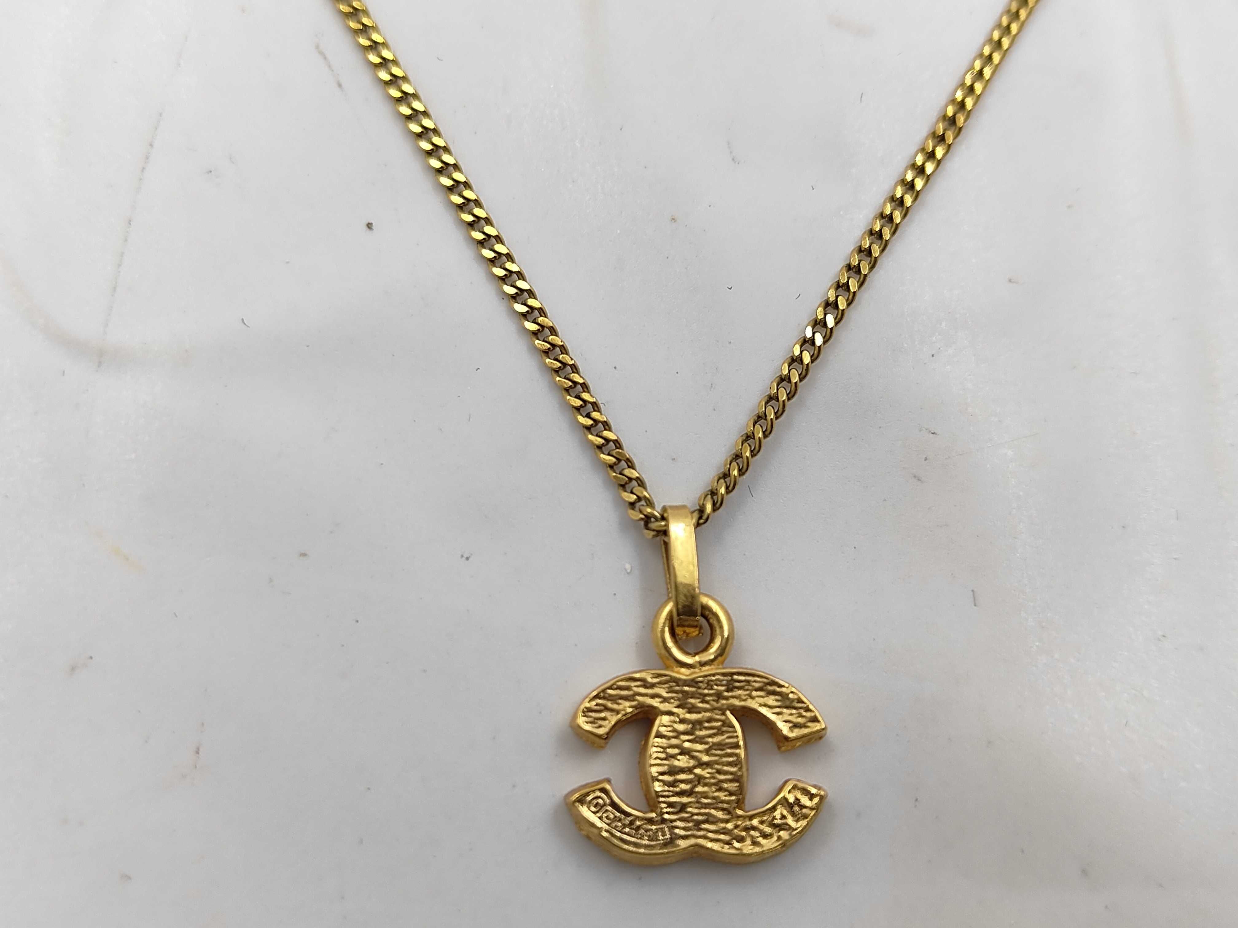 Coco Mark Rhinestone Necklace — view 2